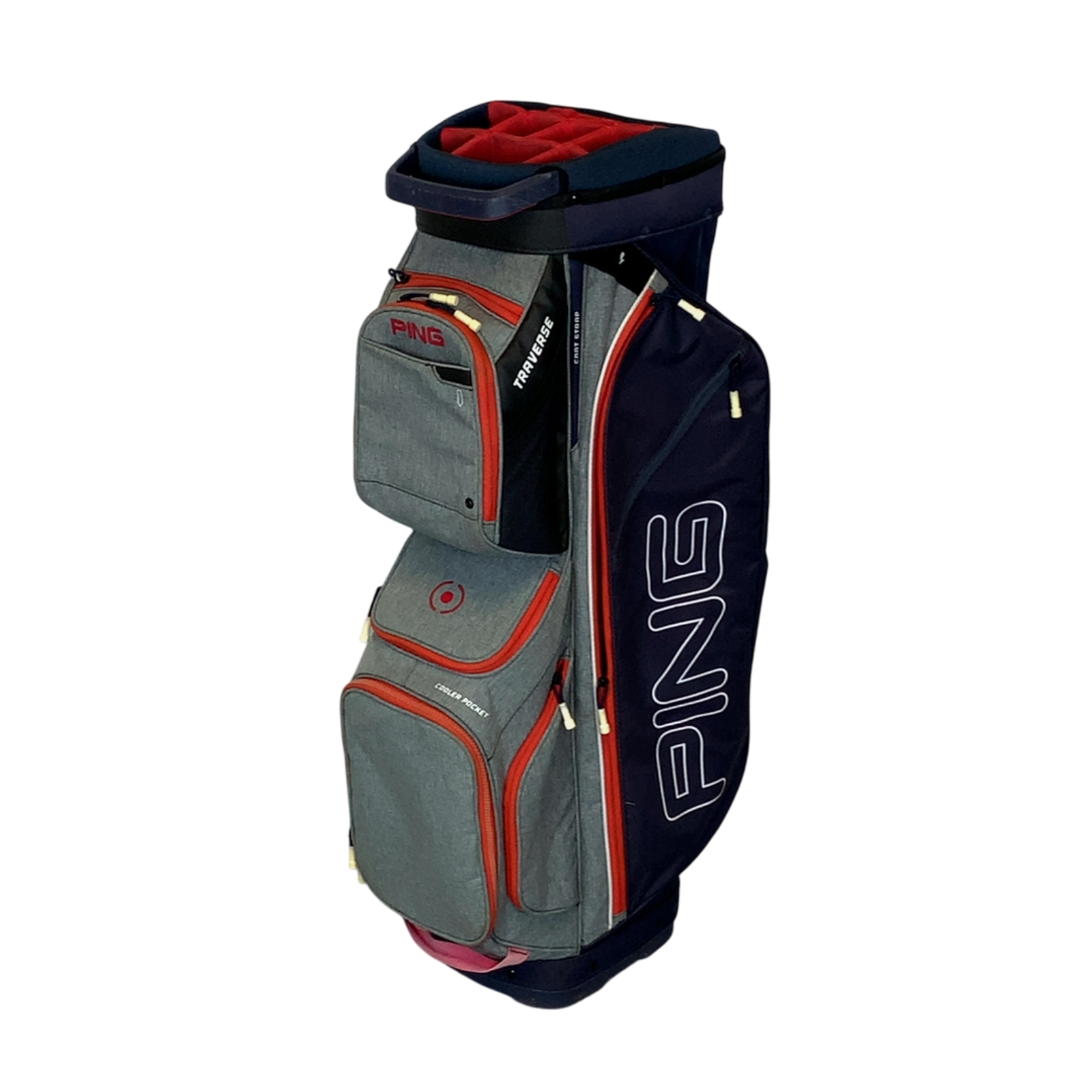 PING Traverse Golftaske / 14-Rum / Blå