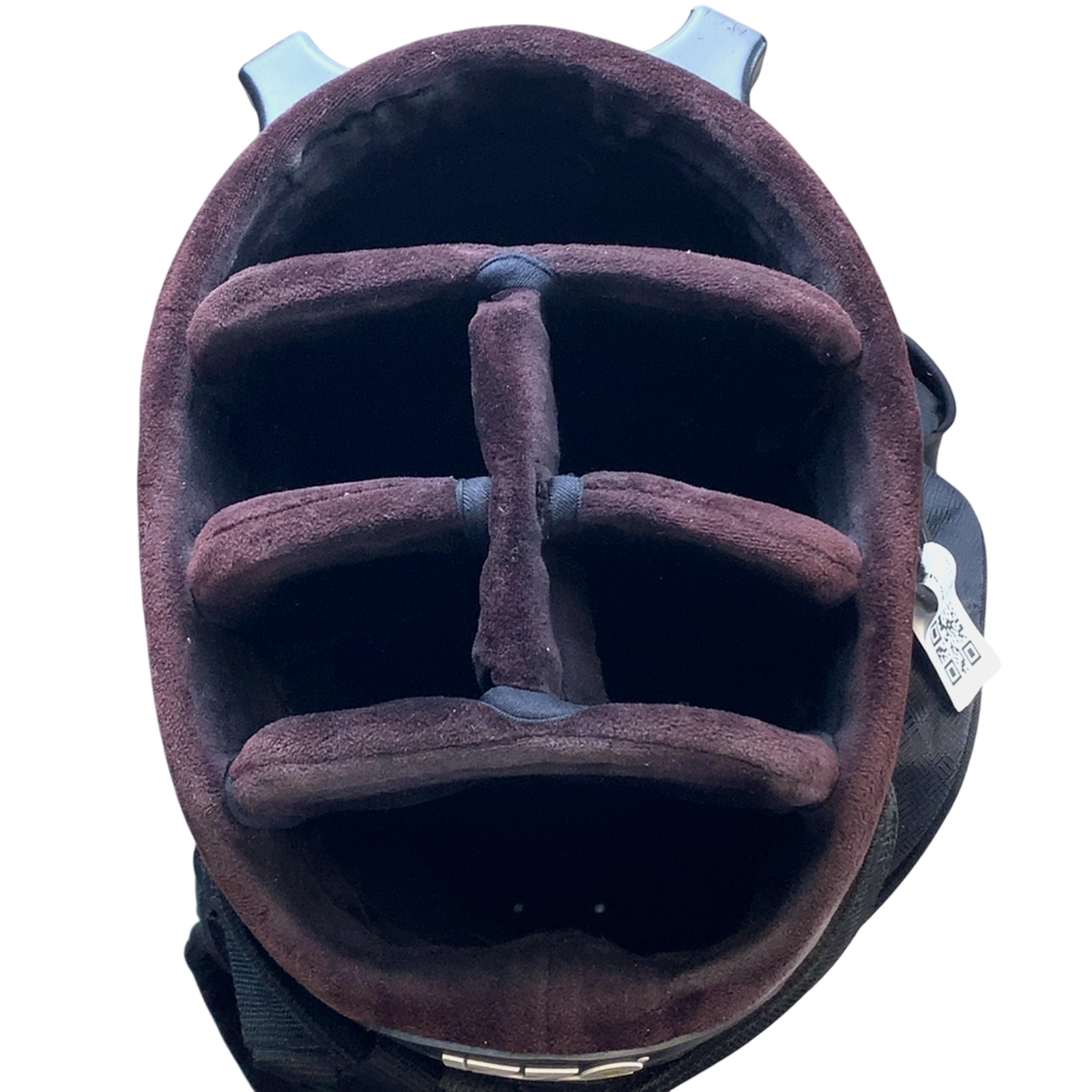 Izzo  Golftaske / 6-Rum / Sort