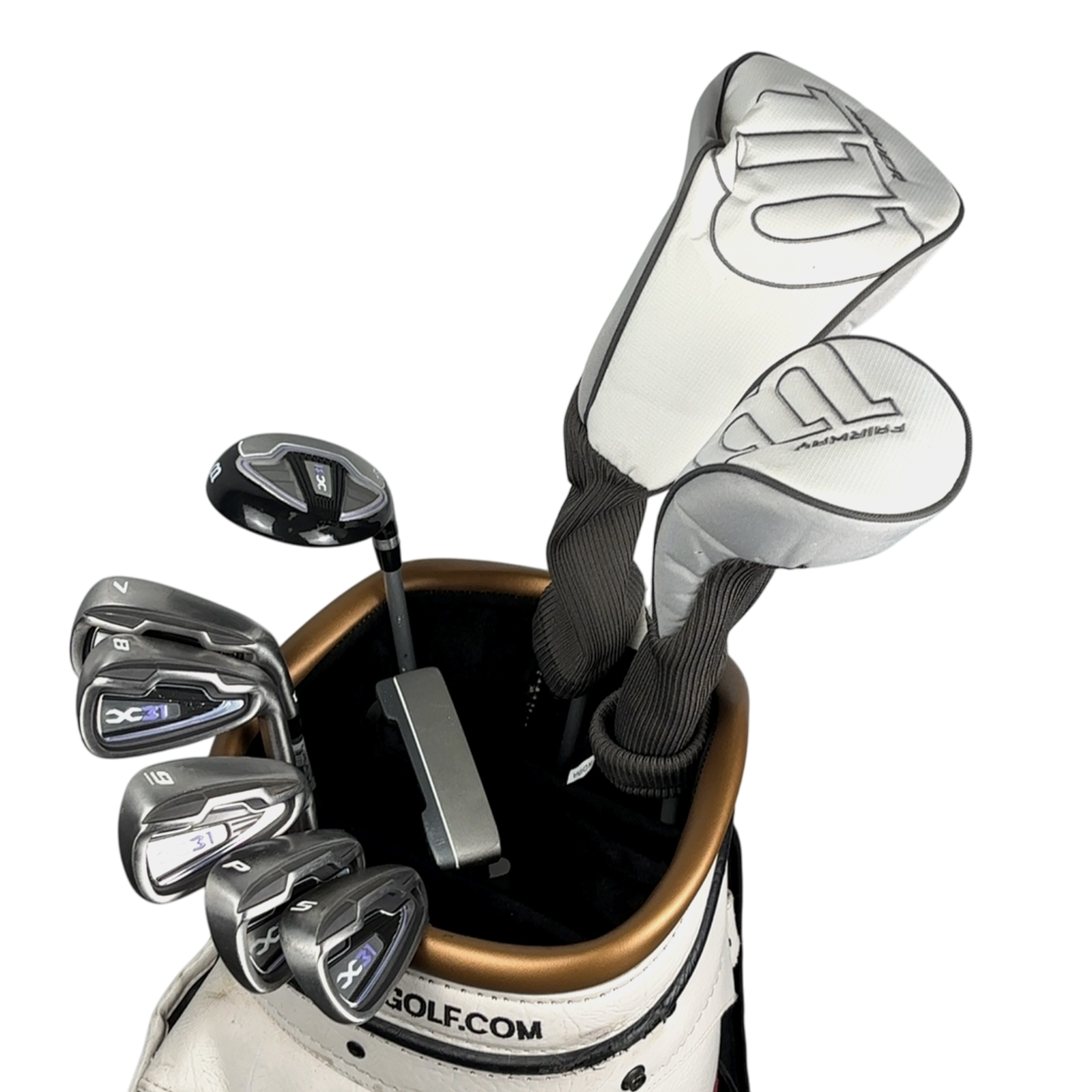 Wilson X-31 Komplet Sæt Uden Bag / 7-PW+SW / Flex Ladies / Grafit