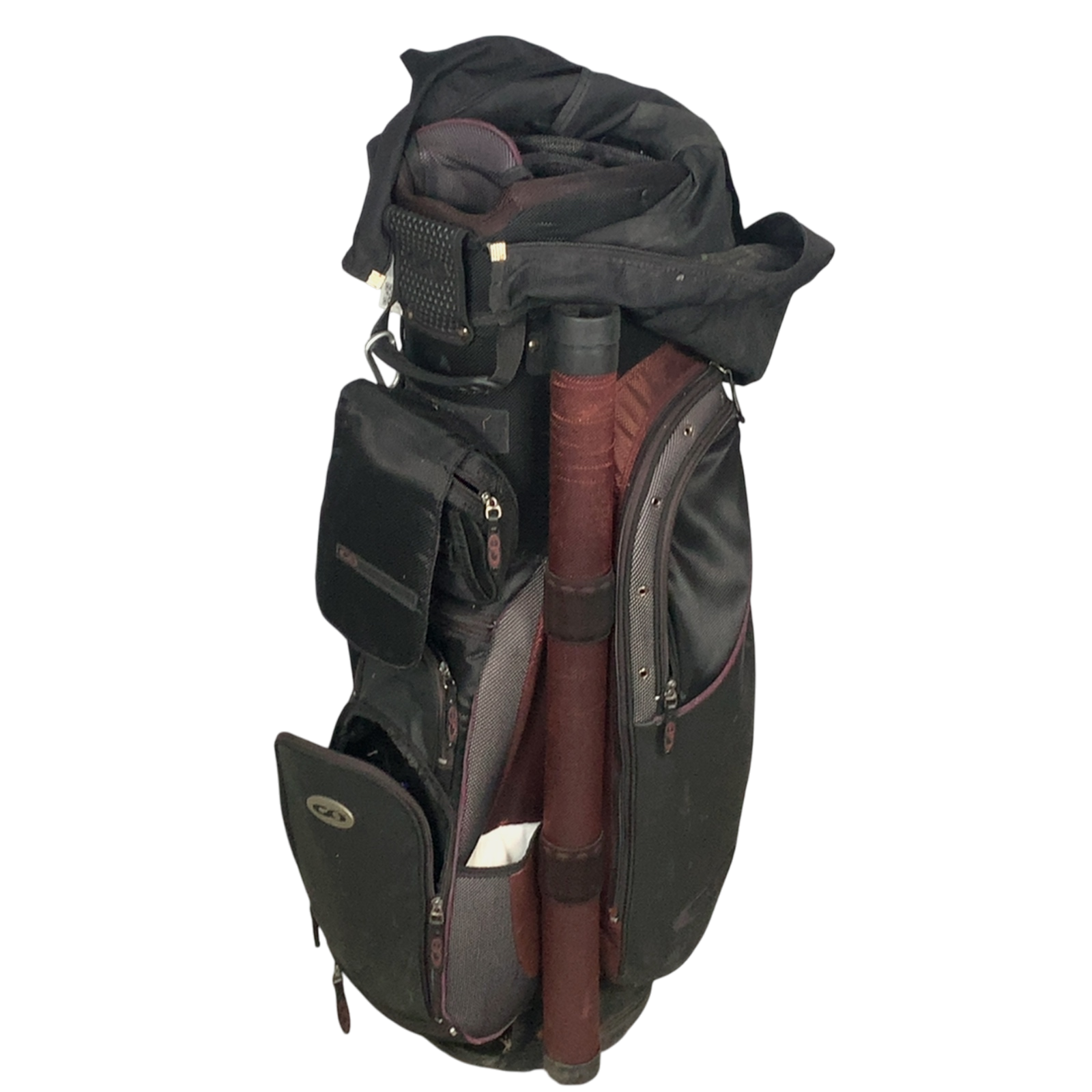 GO Golf Bag / 8-Rum / Sort