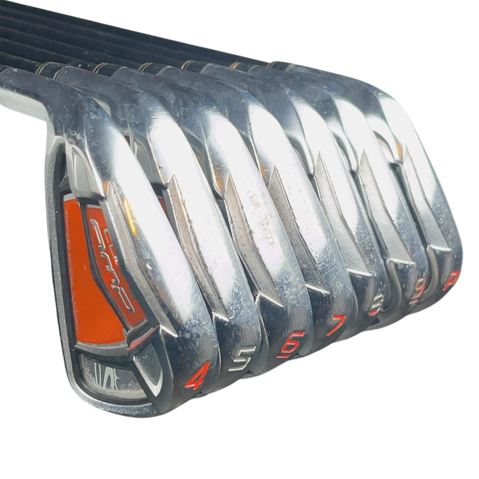 Venstre Cobra AMP Jernsæt / 4-PW / Flex Regular / Grafit