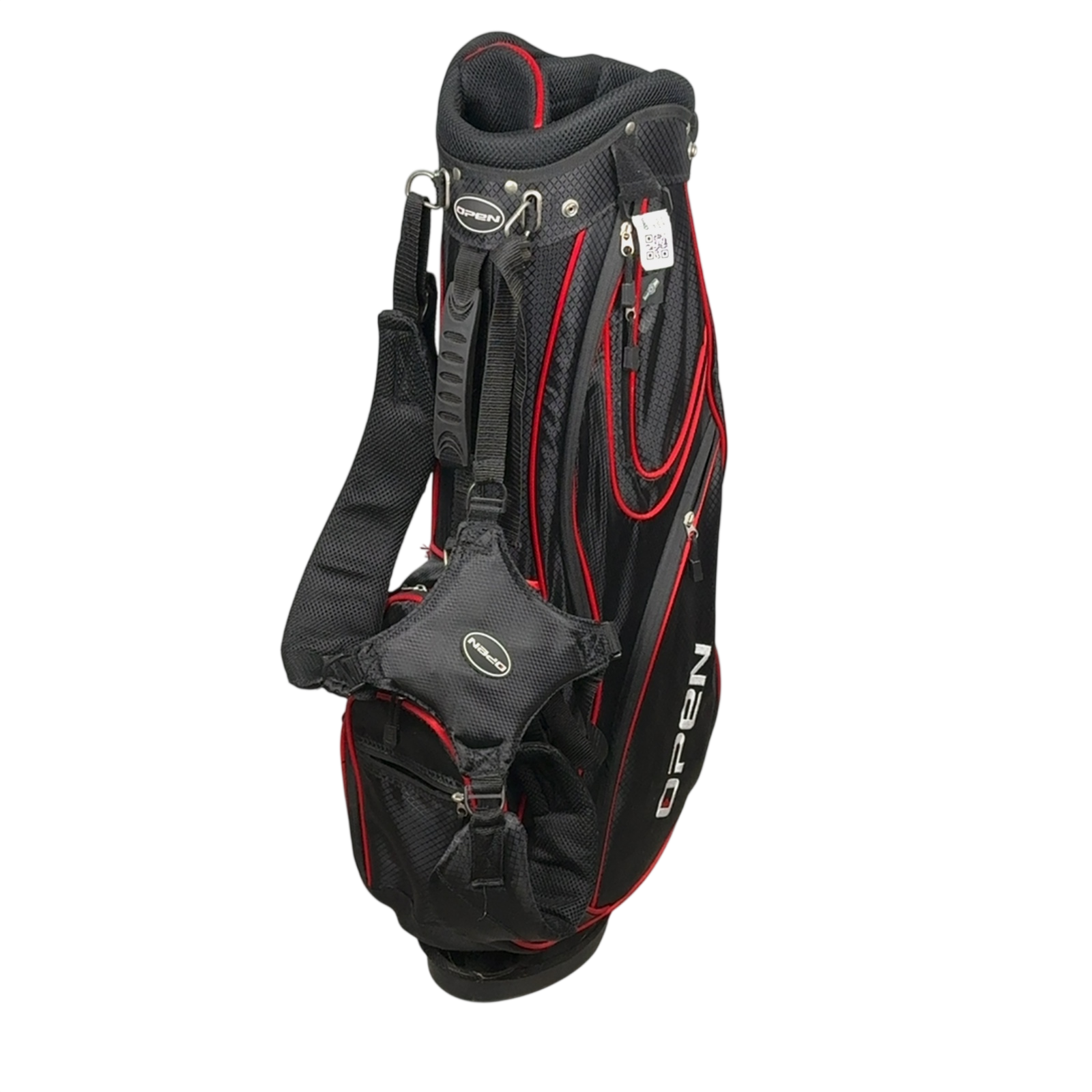 Open Golf Bag / 5-Rum / Sort