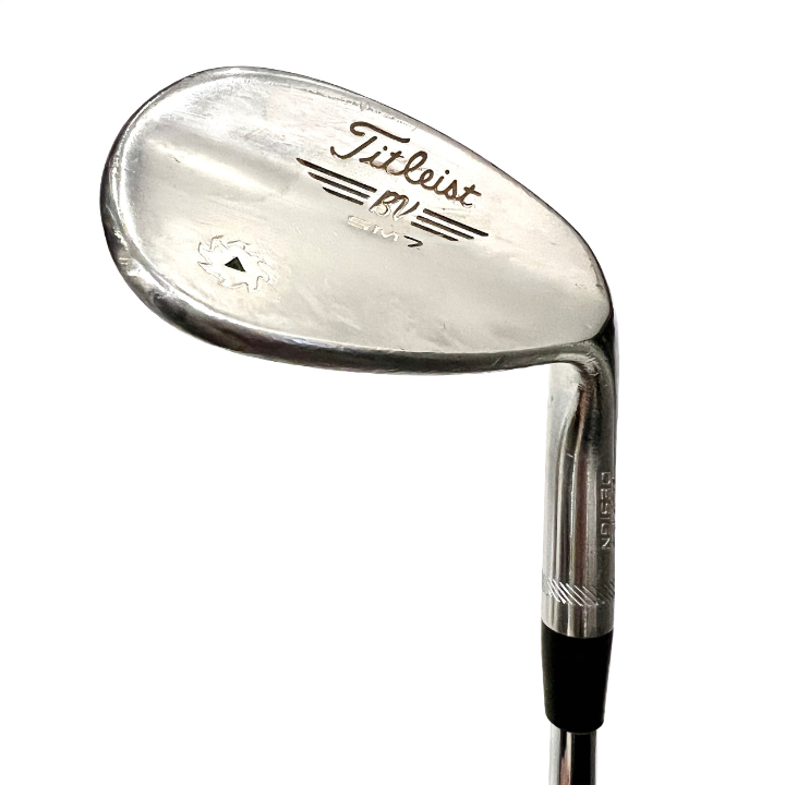 Titleist Vokey SM7 Brushed Steel F-Grind Wedge 56/14 Brugt Okay Stand