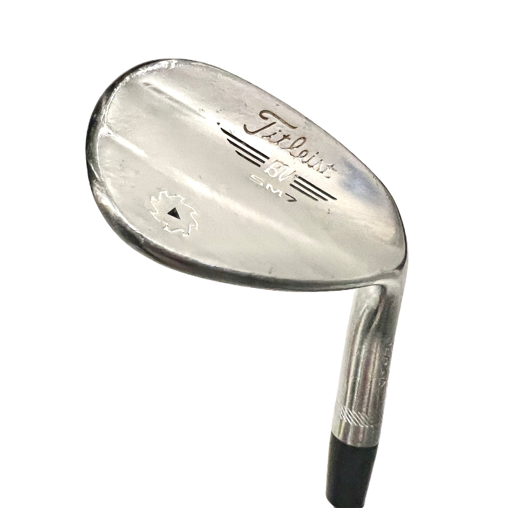 Titleist Vokey SM7 Brushed Steel F-Grind Wedge 52/12 Brugt Okay Stand