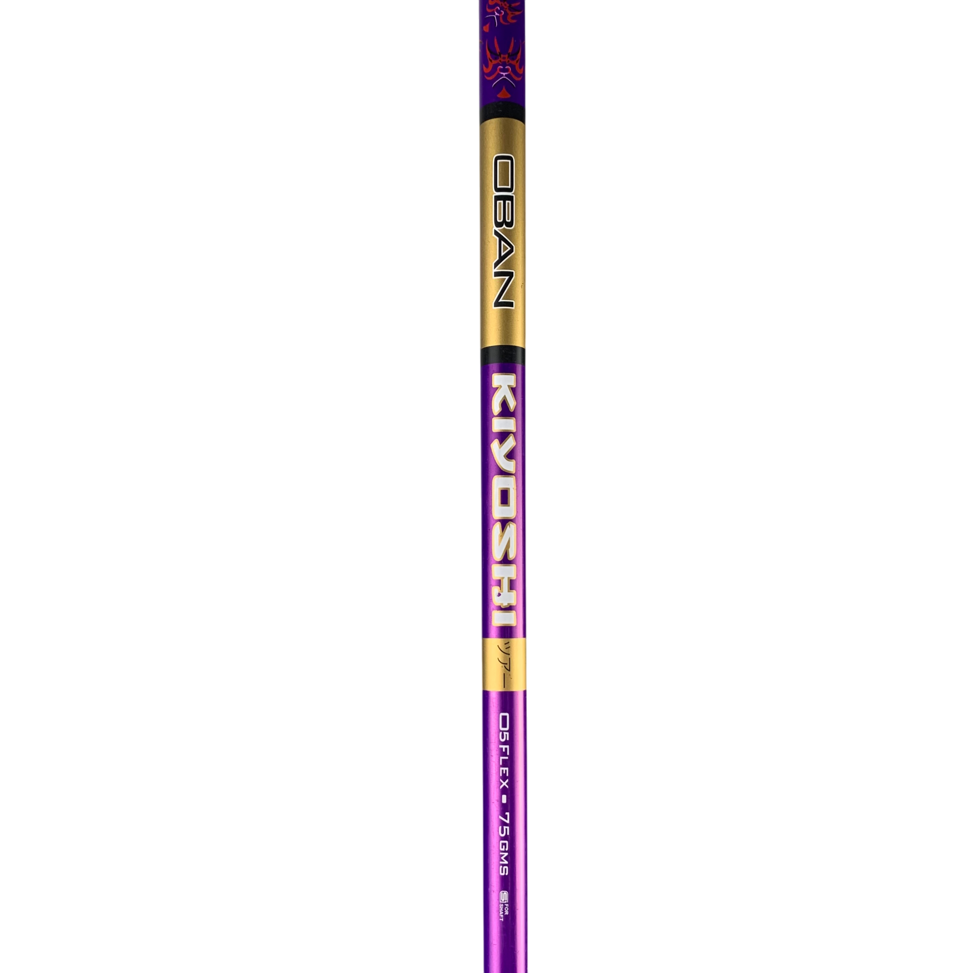 Oban Kiyoshi Purple Driver Skaft / Flex X-Stiff / TaylorMade 2nd Gen hovedbillede - brugt golf udstyr i god stand