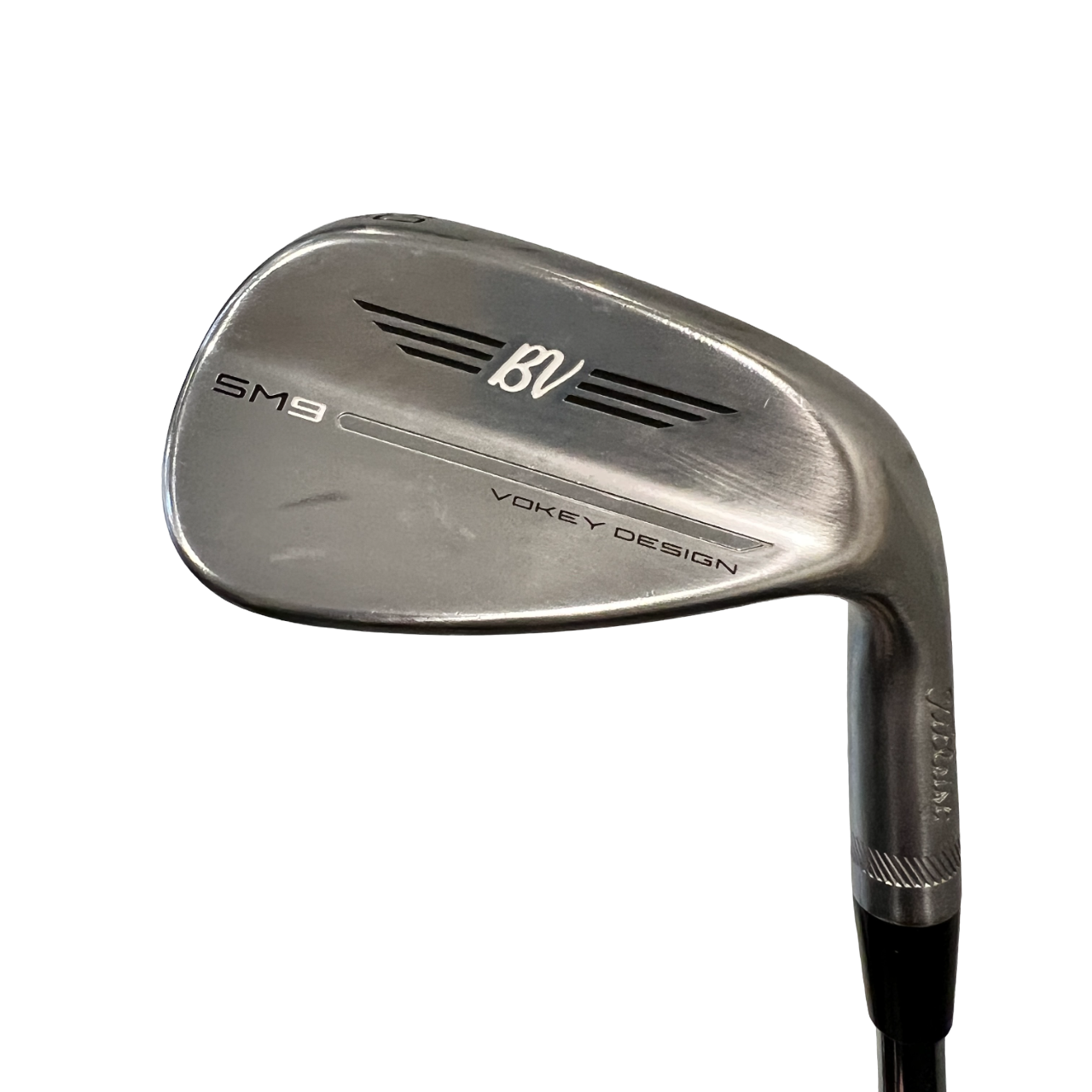 Titleist Vokey SM9 Brushed Steel F-Grind Wedge 50/02 Brugt God Stand