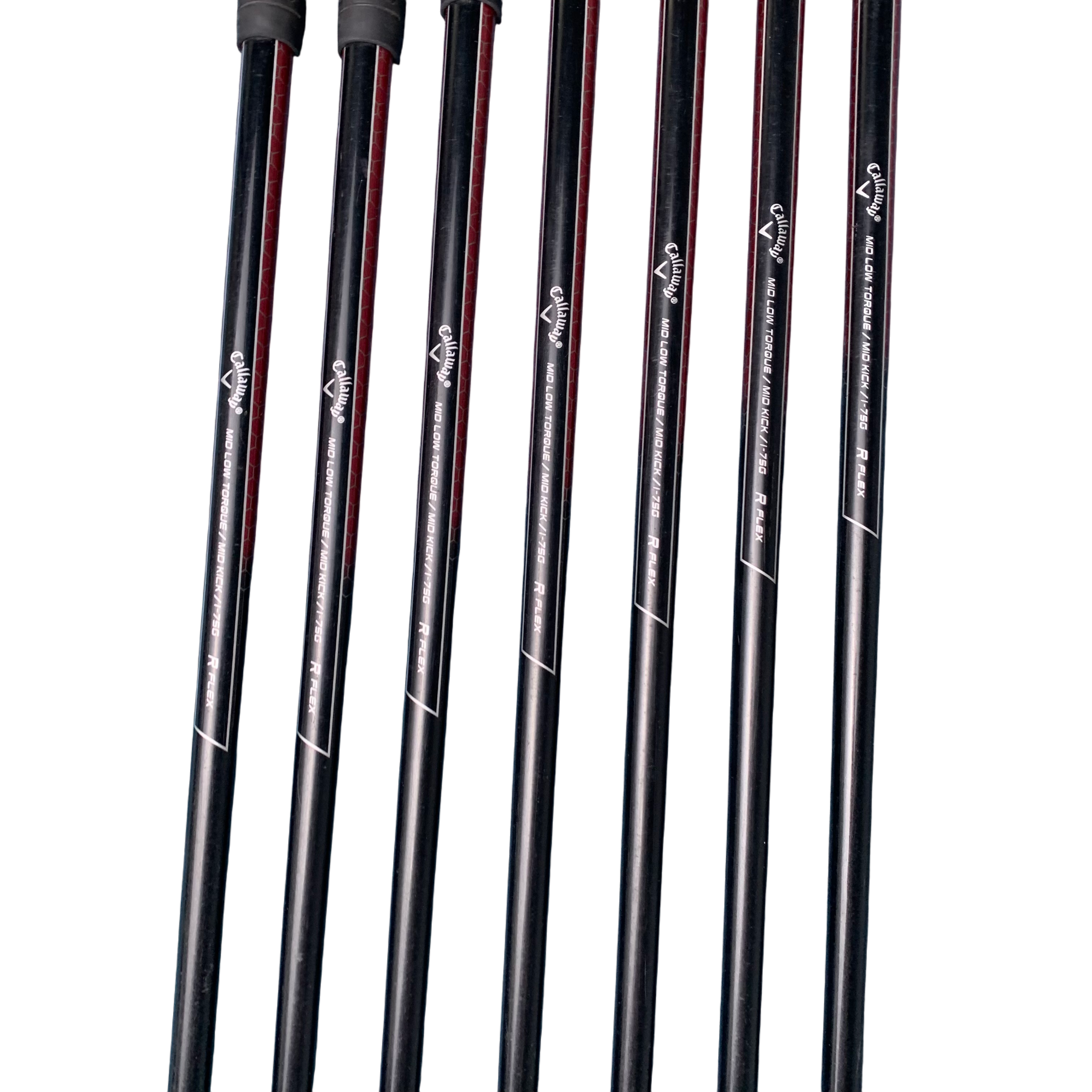 Callaway RAZR X HL Jernsæt / Flex Regular / 5-A / Grafit Venstre galleri billede 3 - brugt golf udstyr i god stand