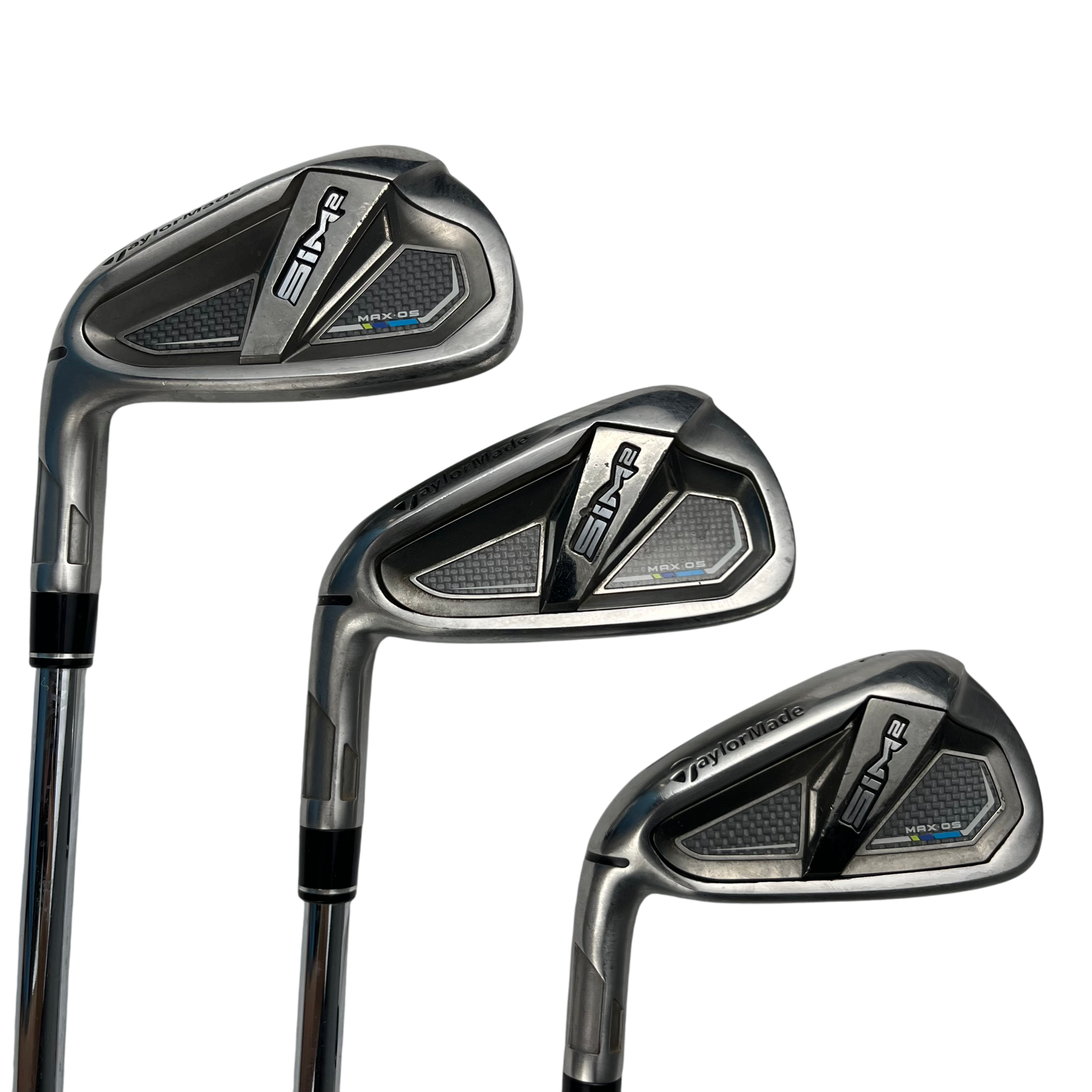 TaylorMade Sim2 Max OS Jernsæt / Flex Regular / 6-SW / Stål hovedbillede - brugt golf udstyr i god stand