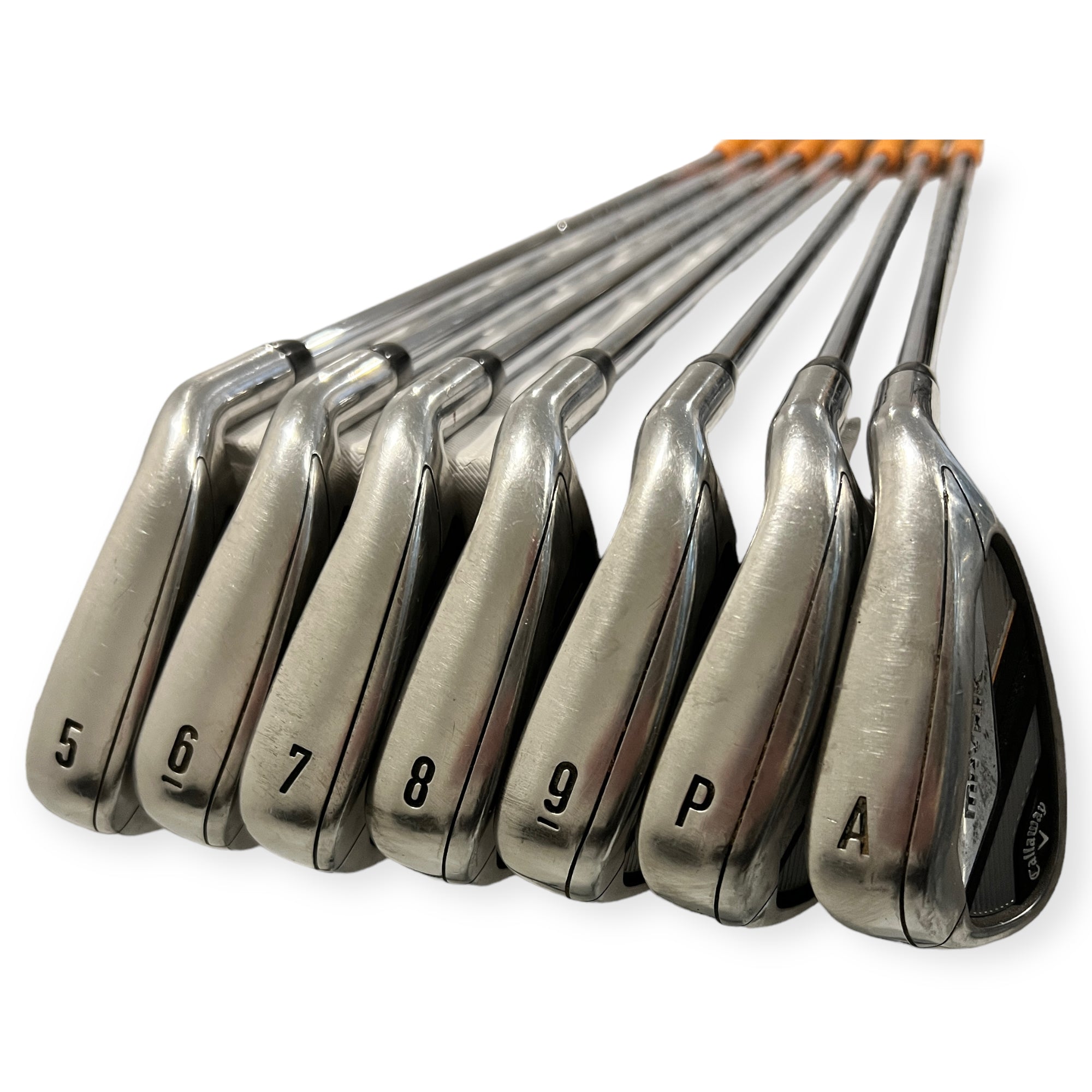 Callaway Mavrik Max 5-PW+A Jern/Stål stiff Pakkesæt Brugt Okay Stand