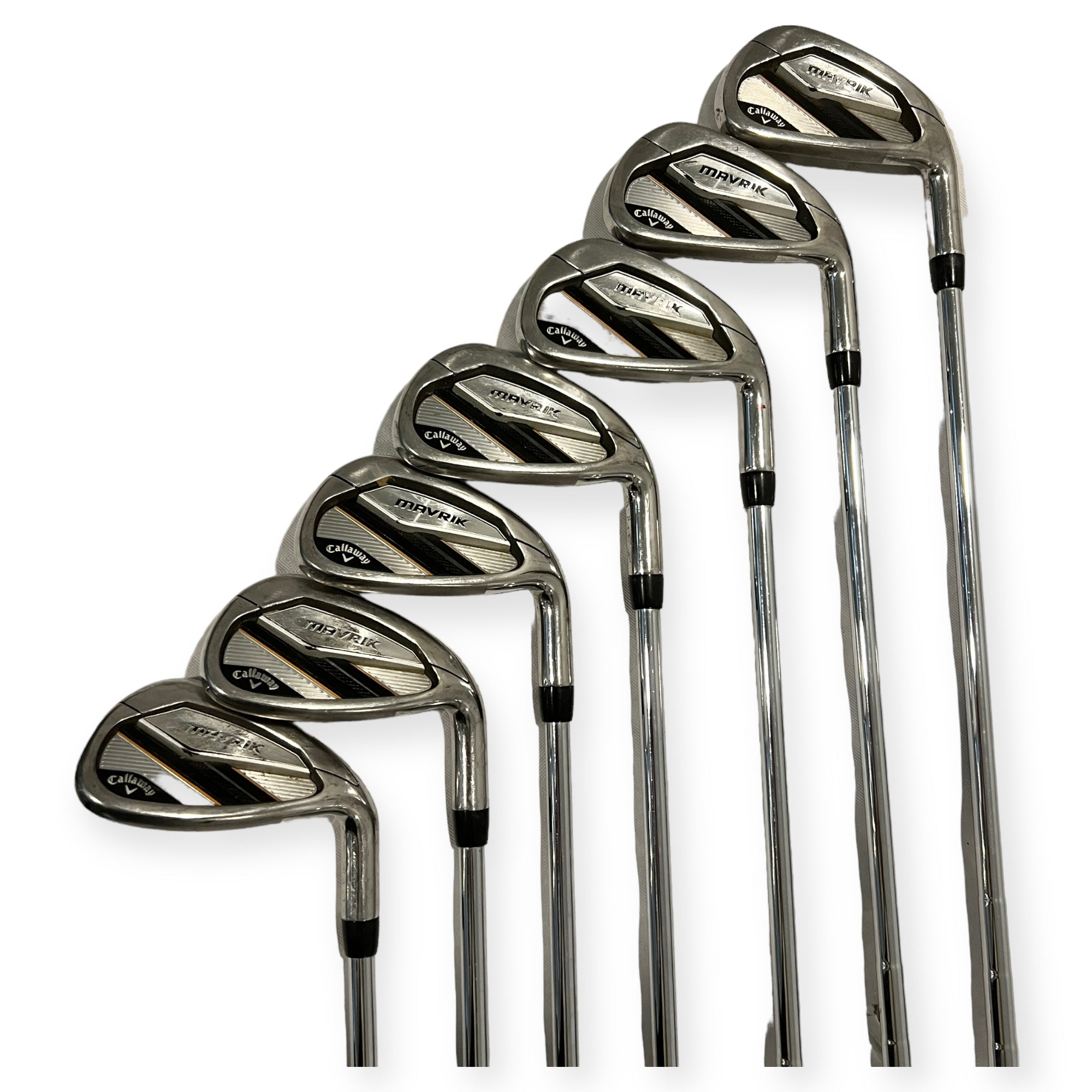 Callaway Mavrik Max 5-PW+A Jern/Stål stiff Pakkesæt Brugt Okay Stand