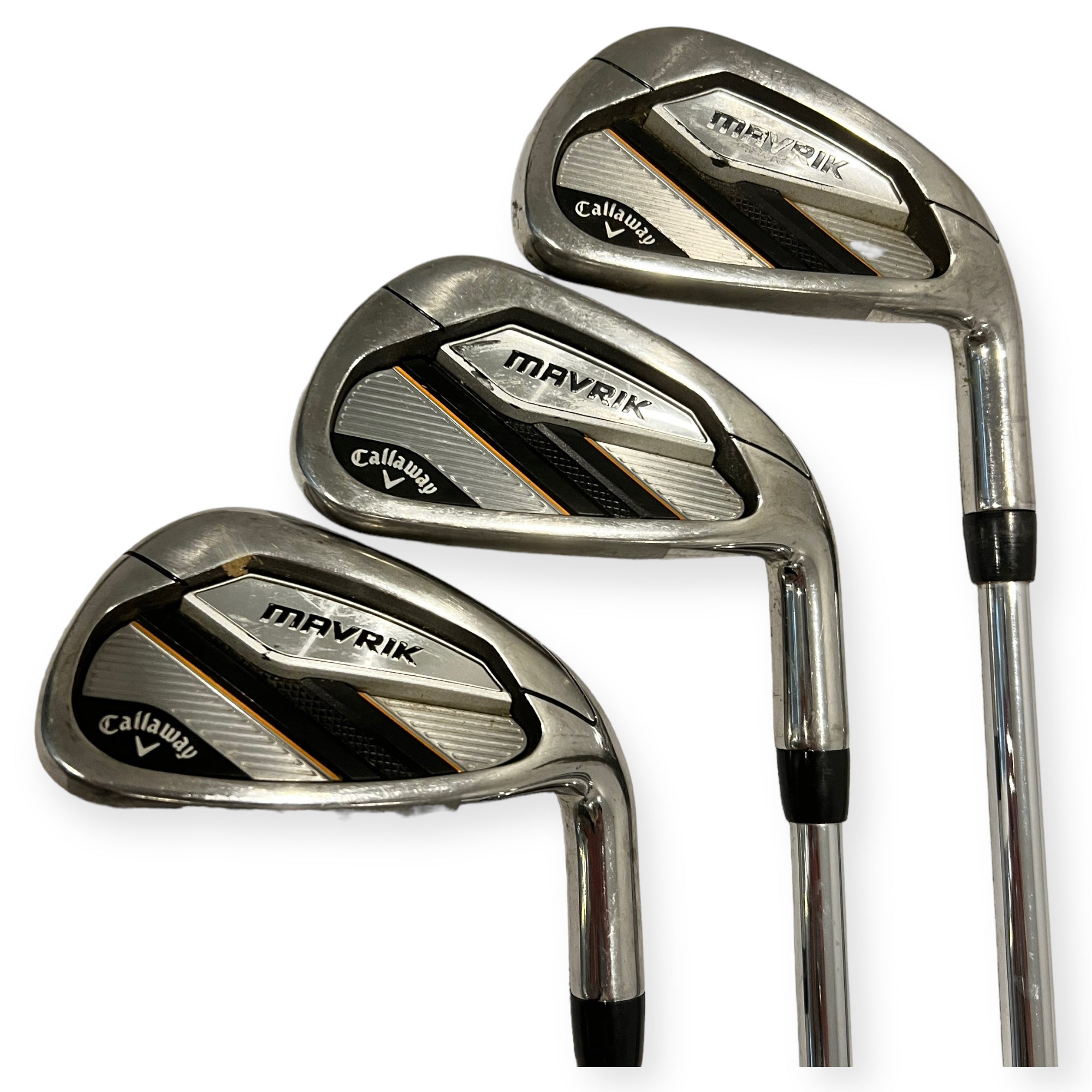 Callaway Mavrik Max 5-PW+A Jern/Stål stiff Pakkesæt Brugt Okay Stand