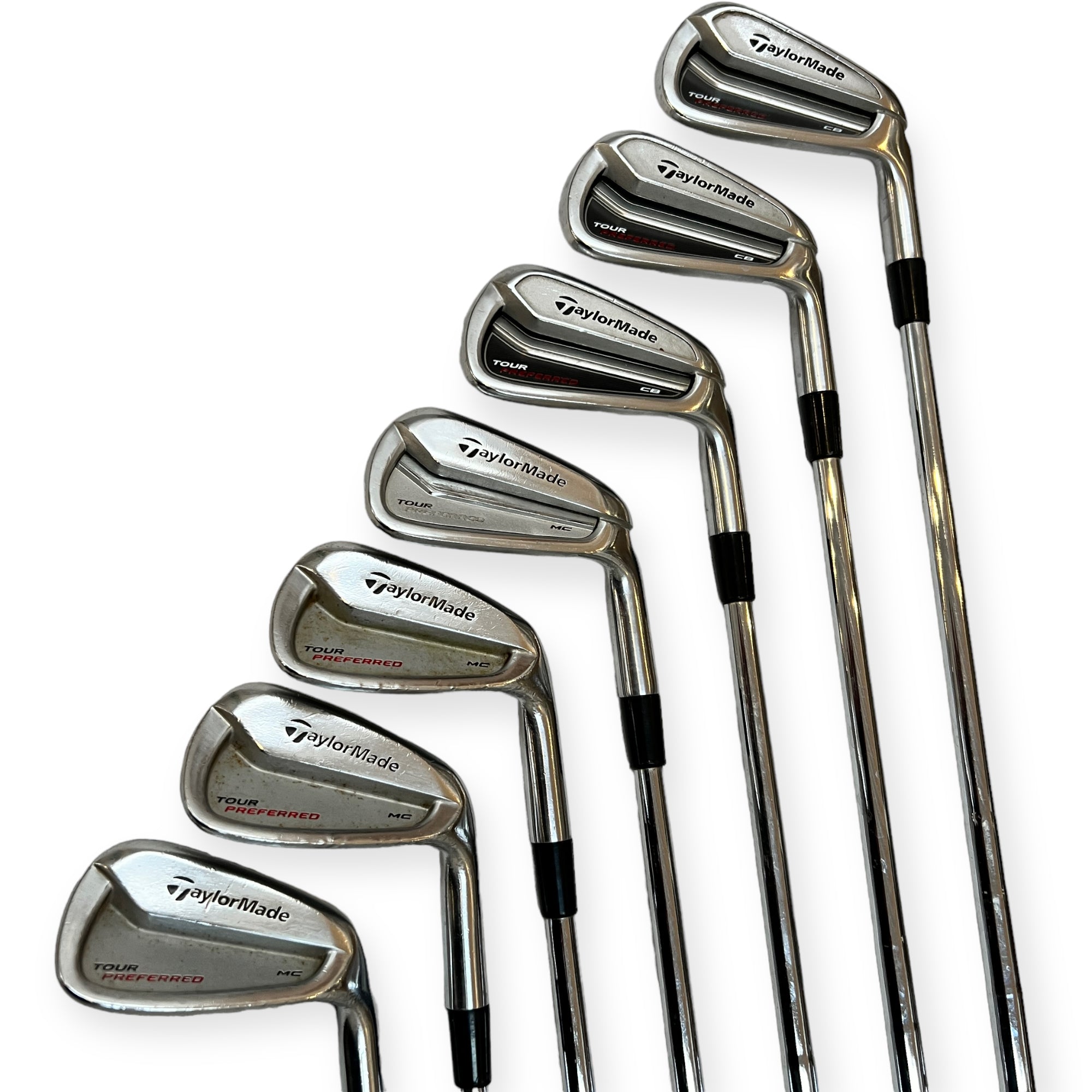 TaylorMade Tour Preferred CB/MC Combo jernsæt / 4-PW / Flex Stiff / stål