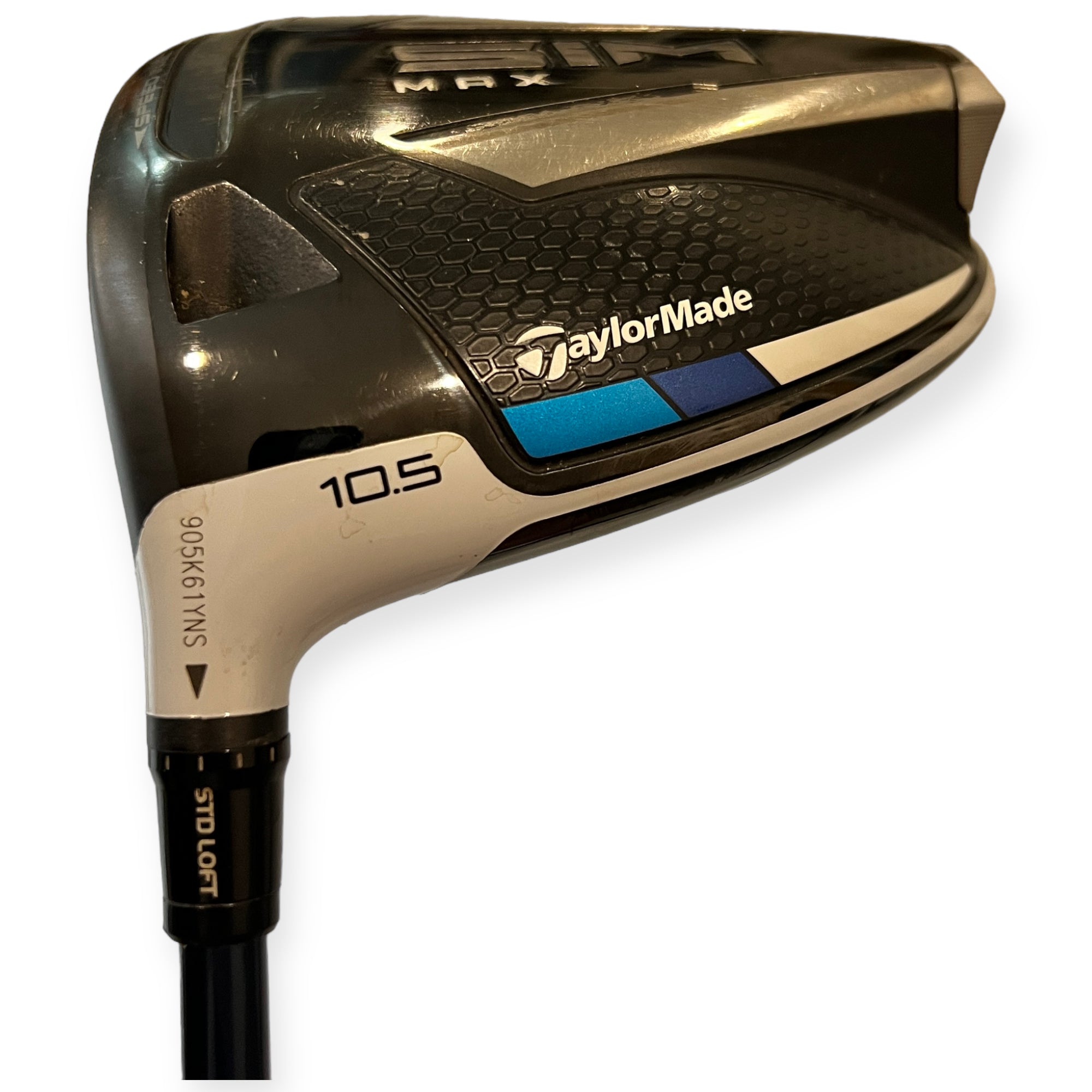 TaylorMade SIM Max Driver / Flex Regular / Venstre Hånd / loft 10.5