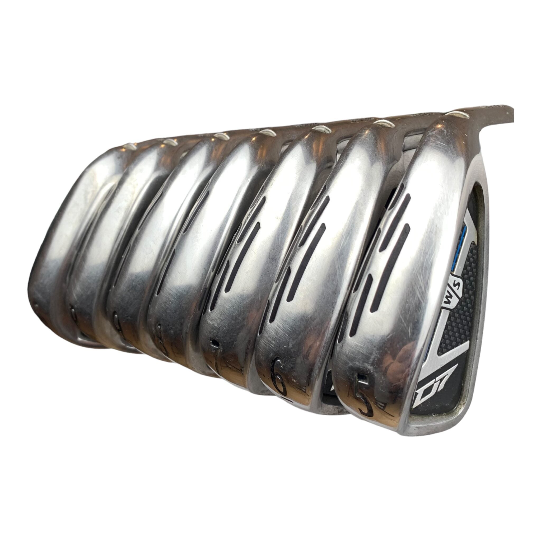 Wilson Staff D7 Eisensatz / Länge +0,75" / Flex Stiff / 5-P+S / Stahl