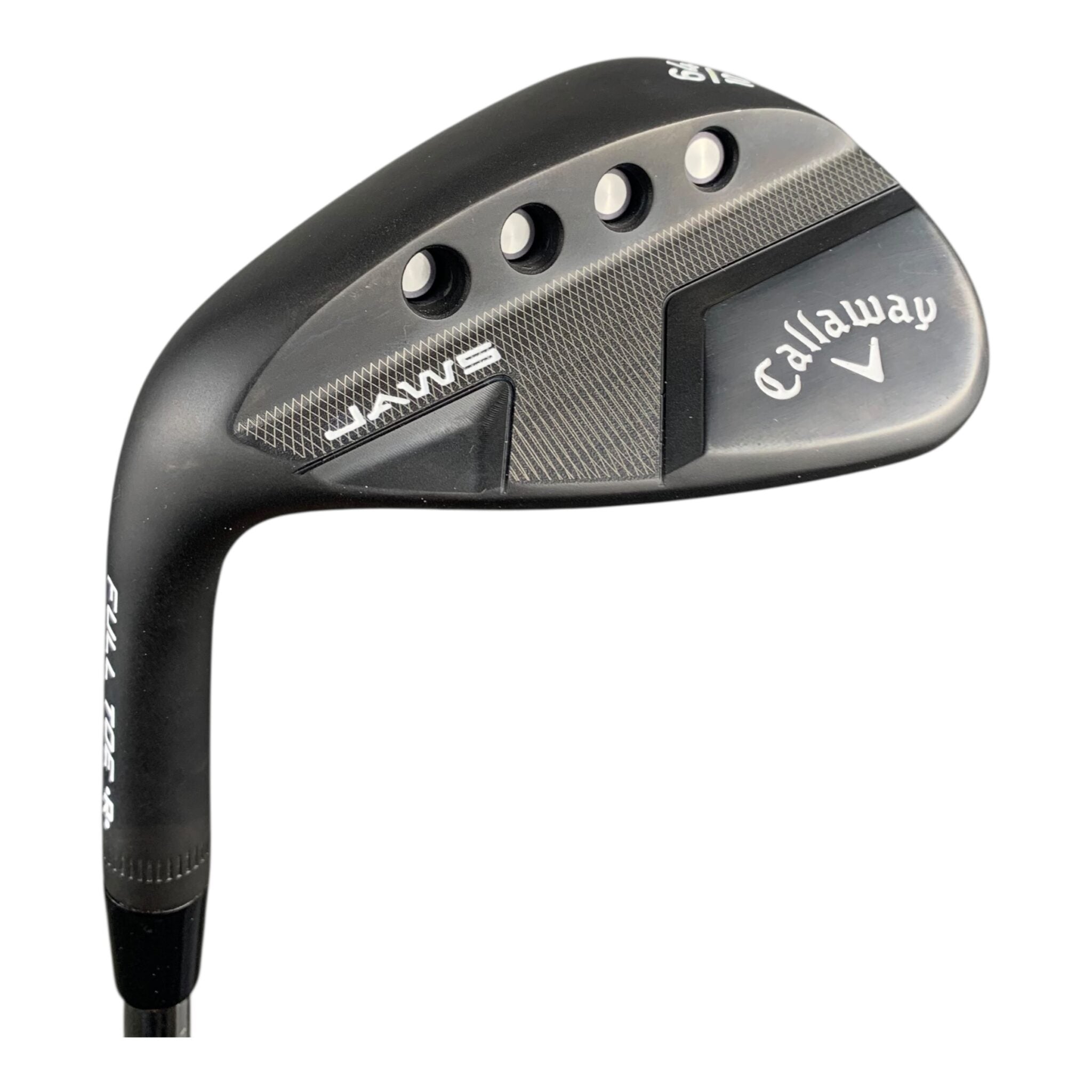 Callaway Jaws Full-Toe Black Wedge / Stahl / #64/10 - Links