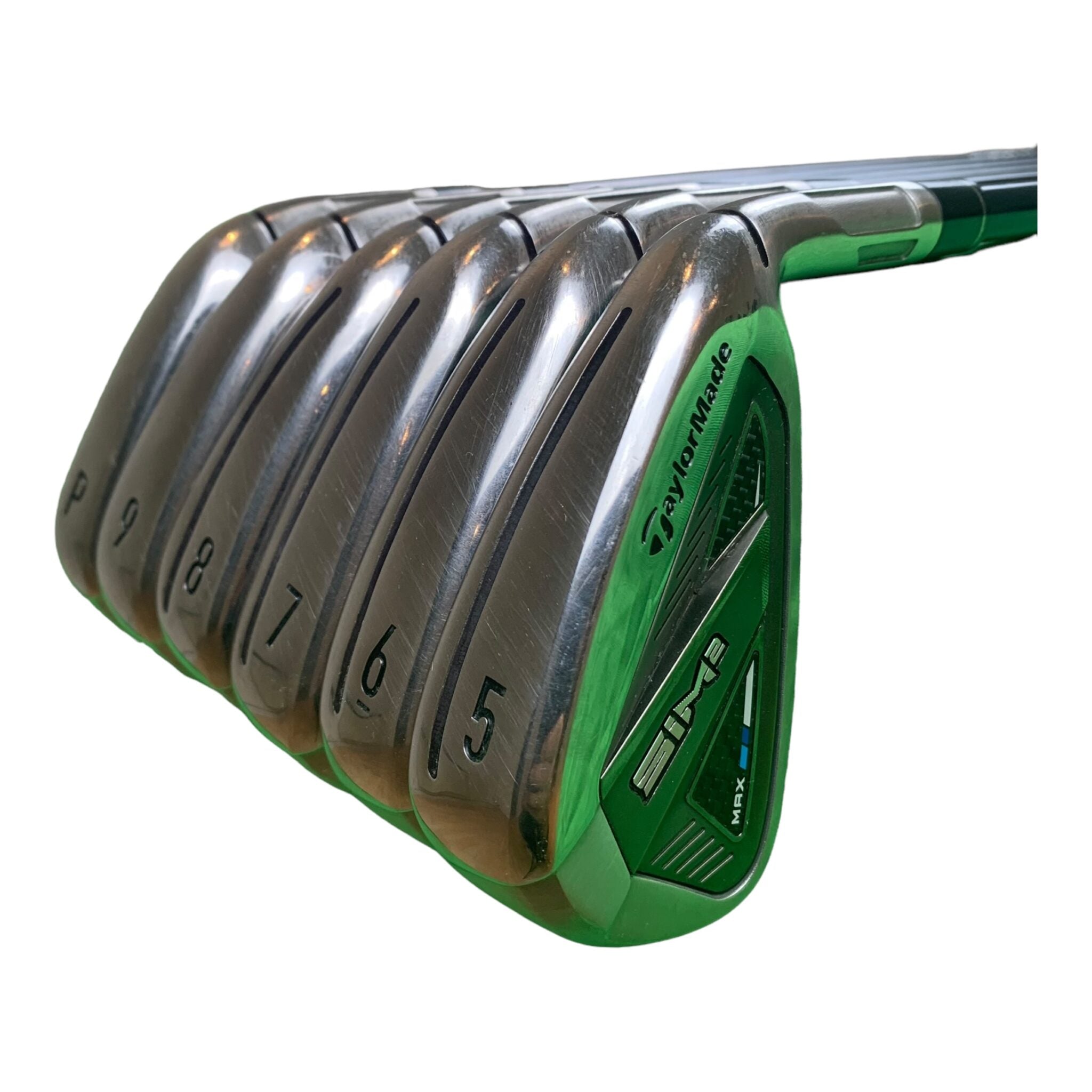 Taylormade SIM 2 Max Eisenset / Flex Reglar / 5-PW / Graphit