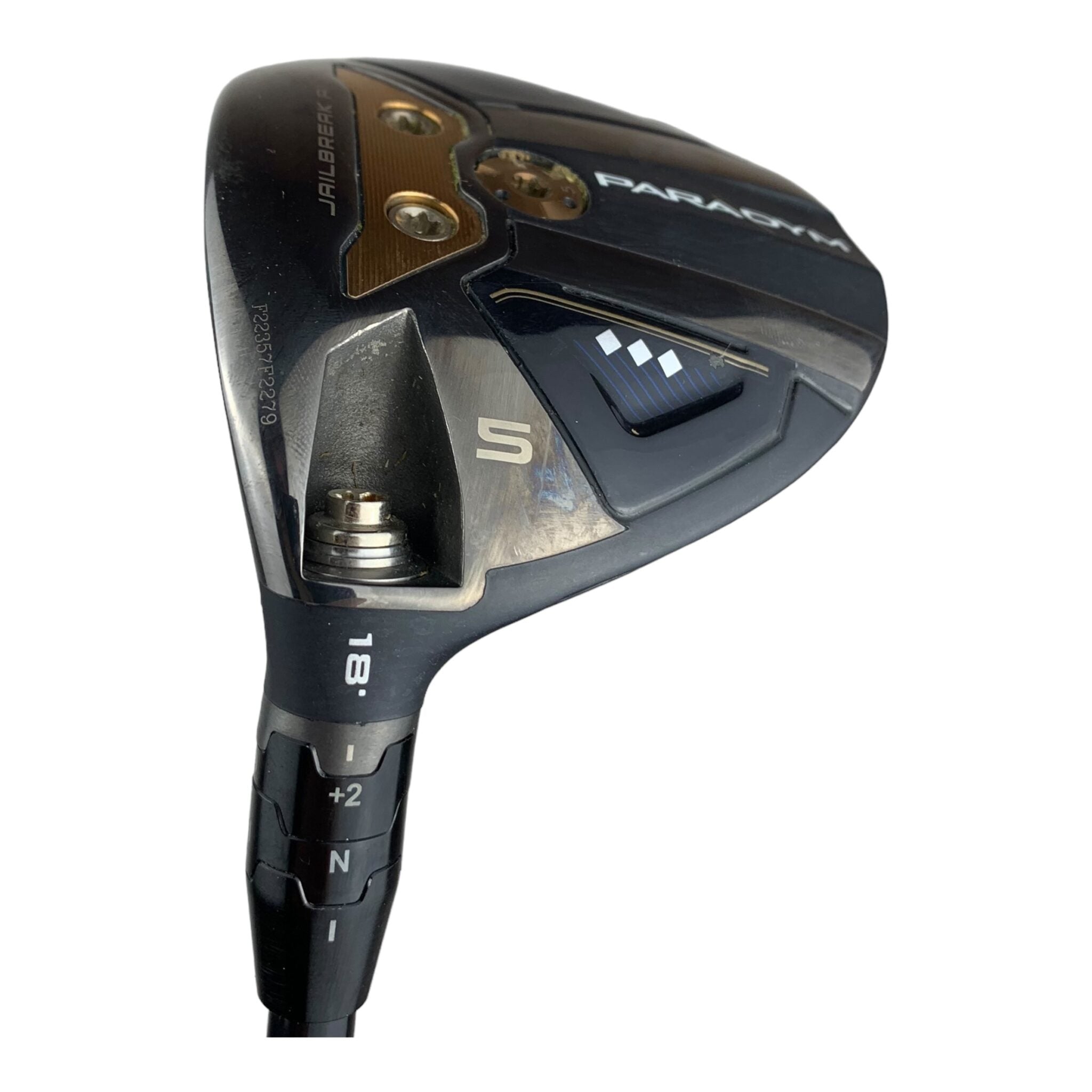 Callaway Paradym Triple Diamond <tc>Fairway Wood</tc> 5/18 / Flex X-steif // MCC +4 Mittelgroßer Griff