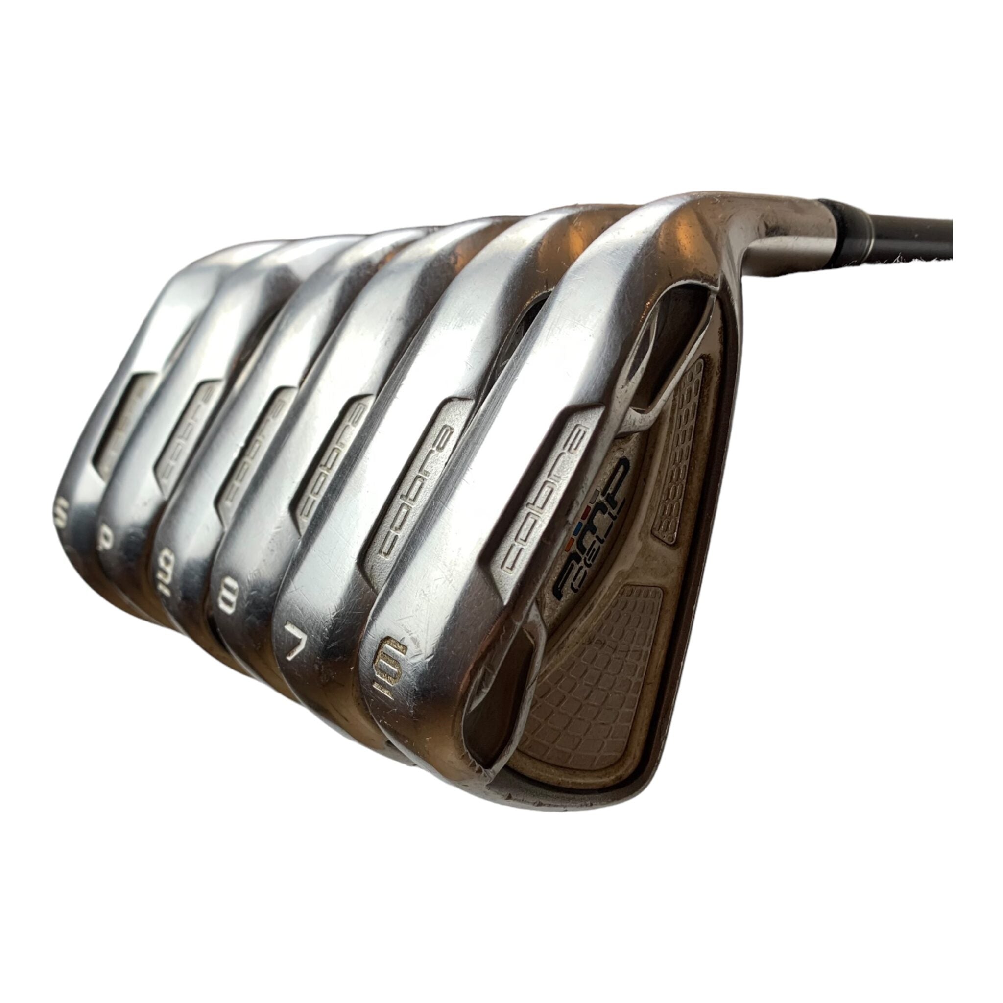 Cobra AMP Cell Eisensatz / Flex Regular / 6-PW + S / Graphit