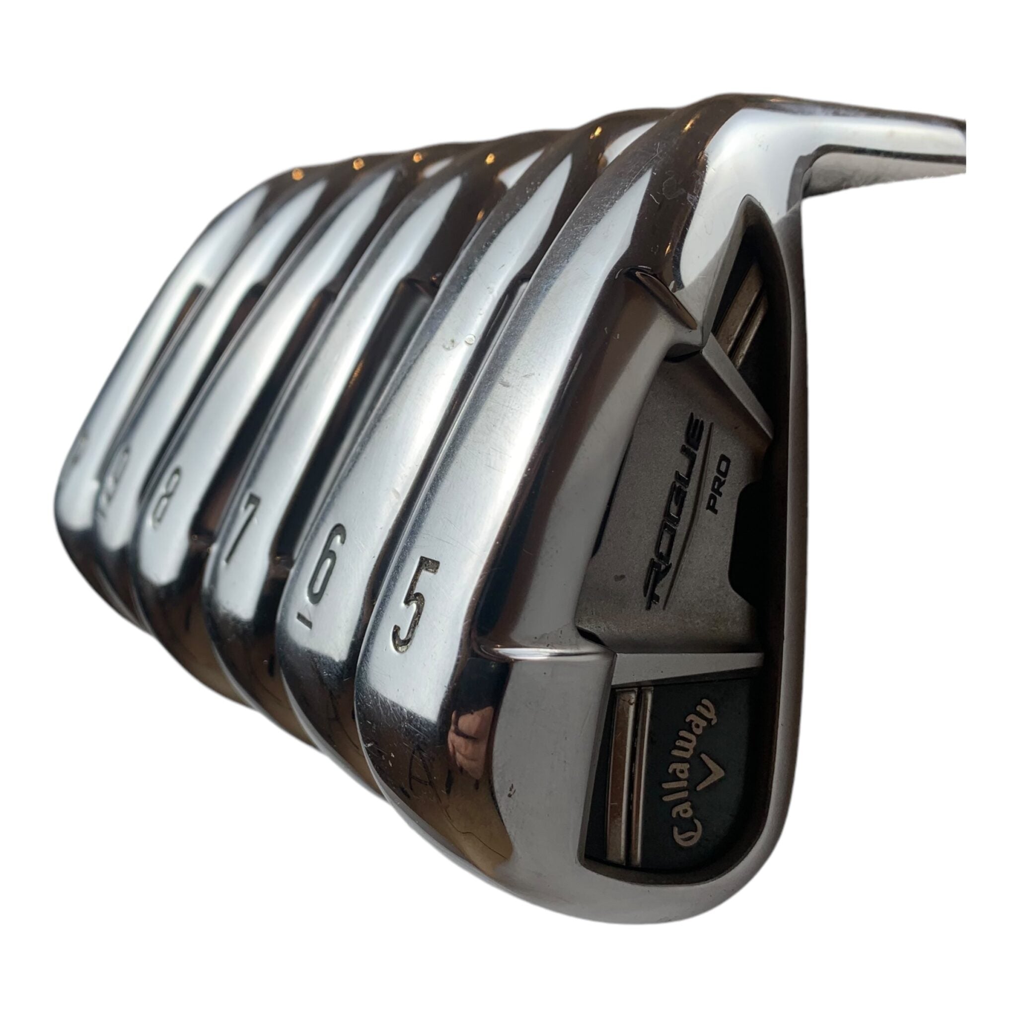 Callaway Rogue Pro Eisensatz / Flex Regular / 5-PW / Graphit / MCC Align Std. Griff