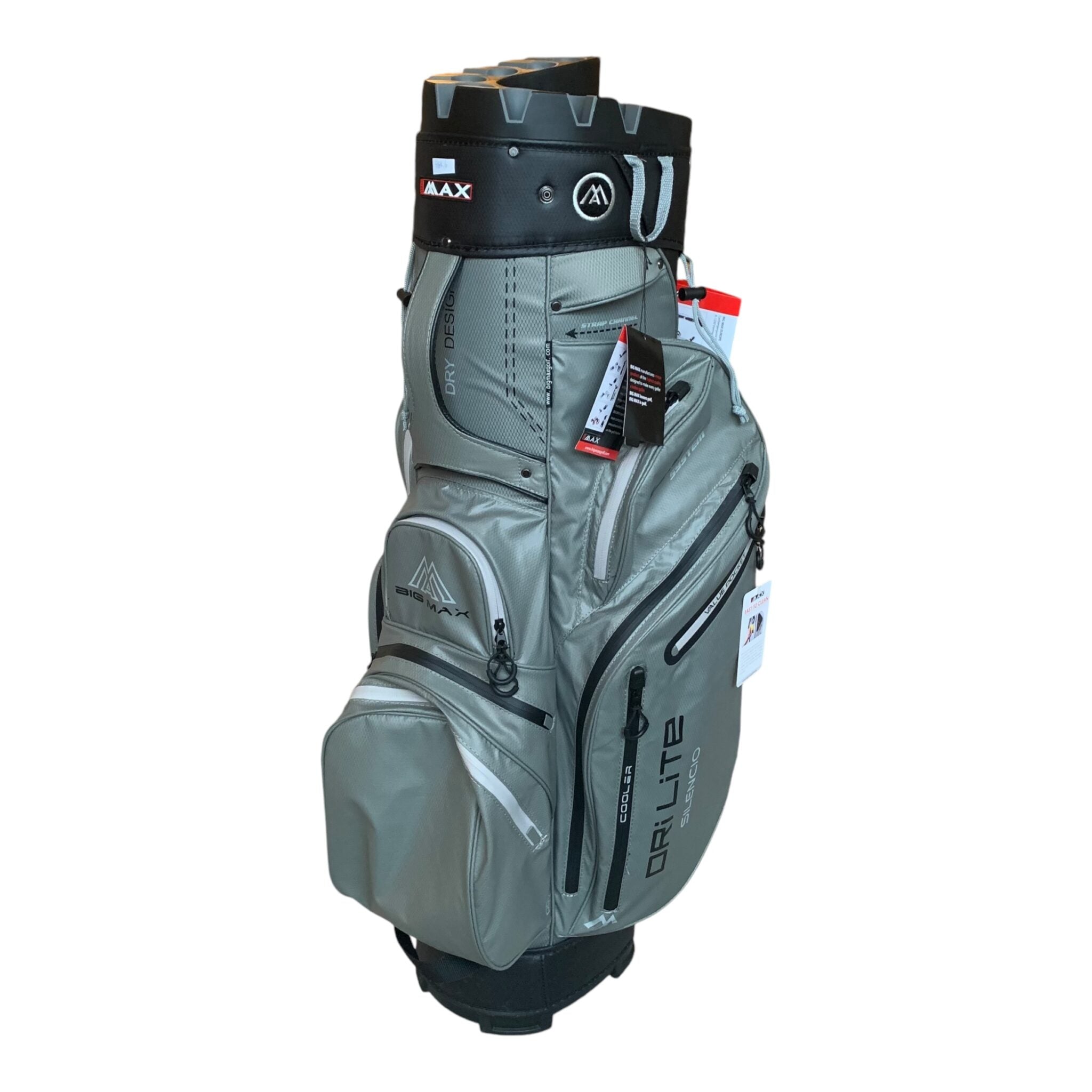 Big Max Dri Lite Silencio 14.0 Org // Grau - Top Divider // Inkl. Regenschutz