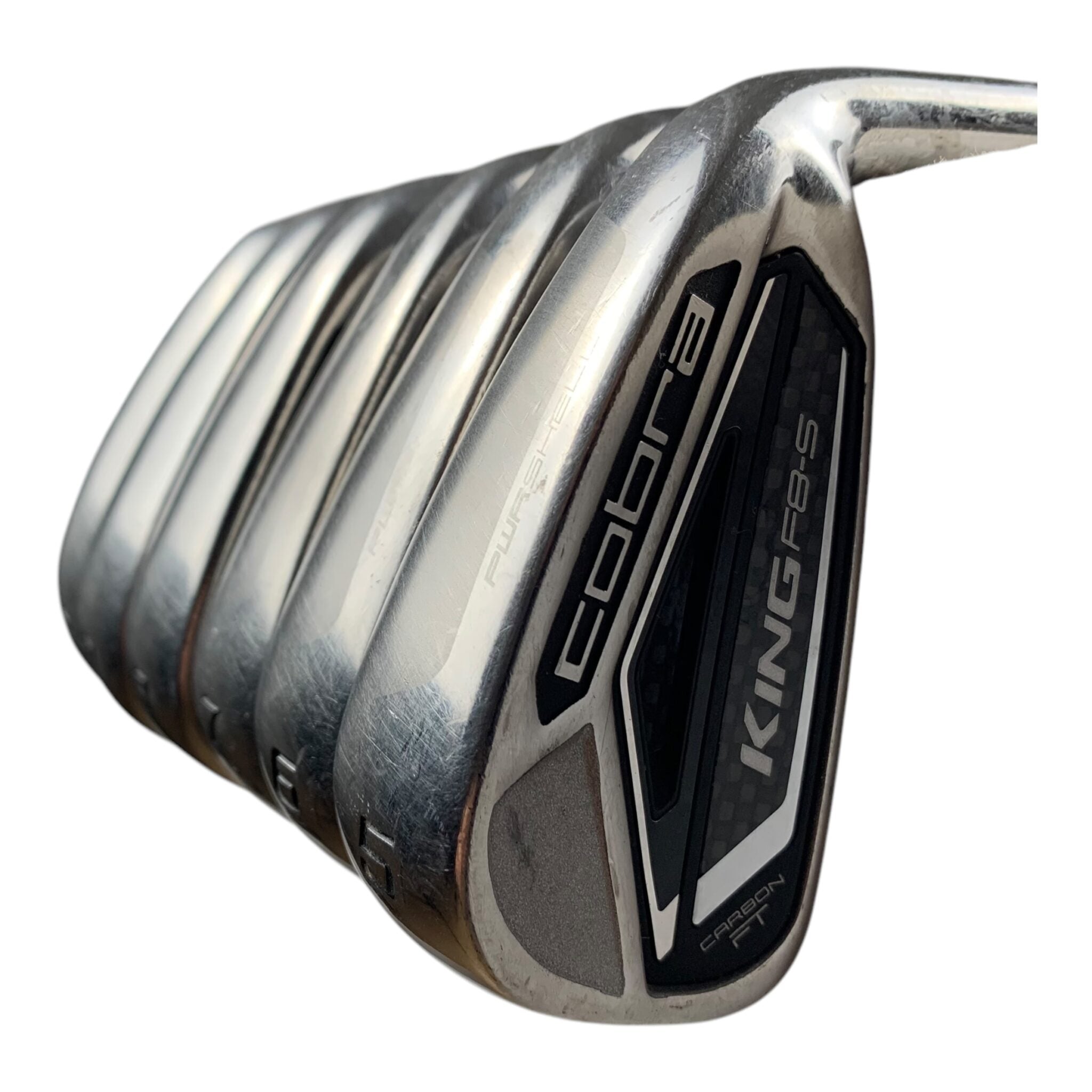 Cobra King F8 Eisensatz / Flex Regular - Stahl / 5-P