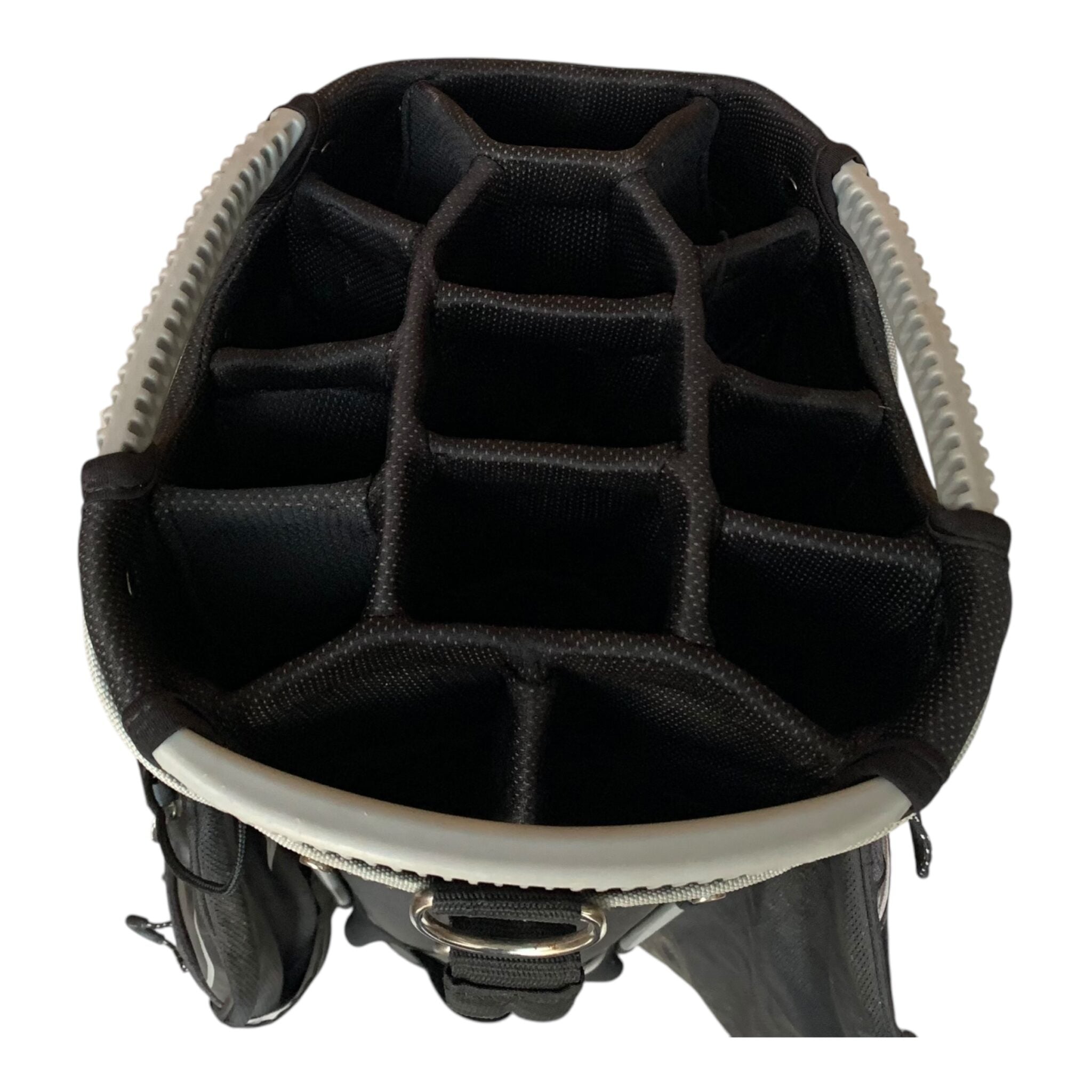 Wilson Staff Nexus Cartbag - Schwarz/Grau / 14-Fach / Mit Regenhülle