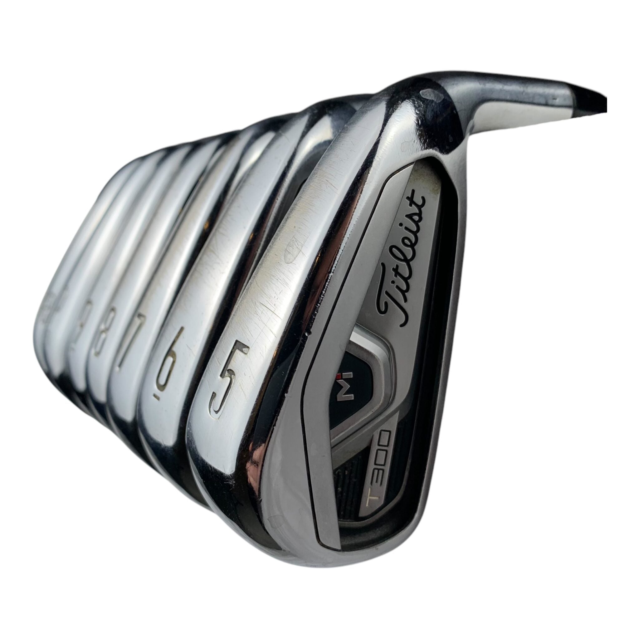 Titleist T300 2021 Eisensatz / Flex Regular / 5-P + 48' / Stahl