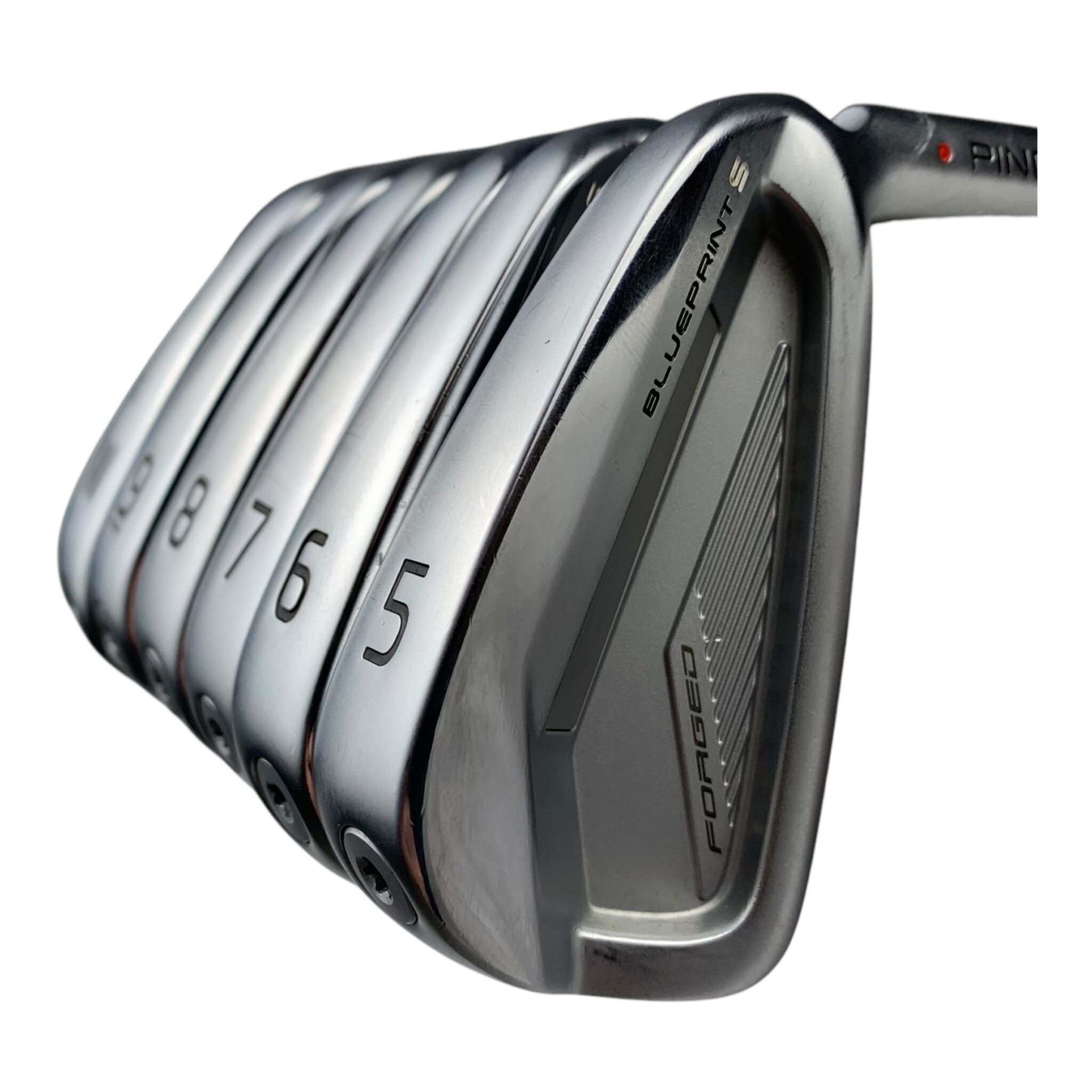 PING Blueprint S Eisenset / Flex Regular / 5-PW / Stahl / Red Lie Dot