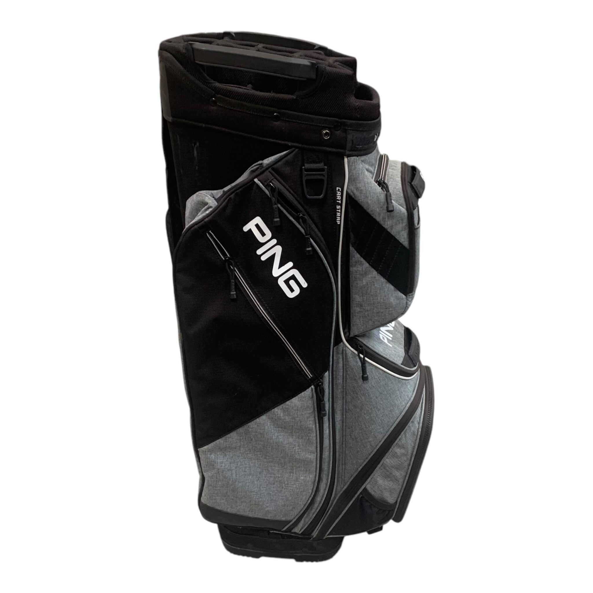 Ping Pioneer Bag / Schwarz/Grau / 14-fach / M. Regenhülle