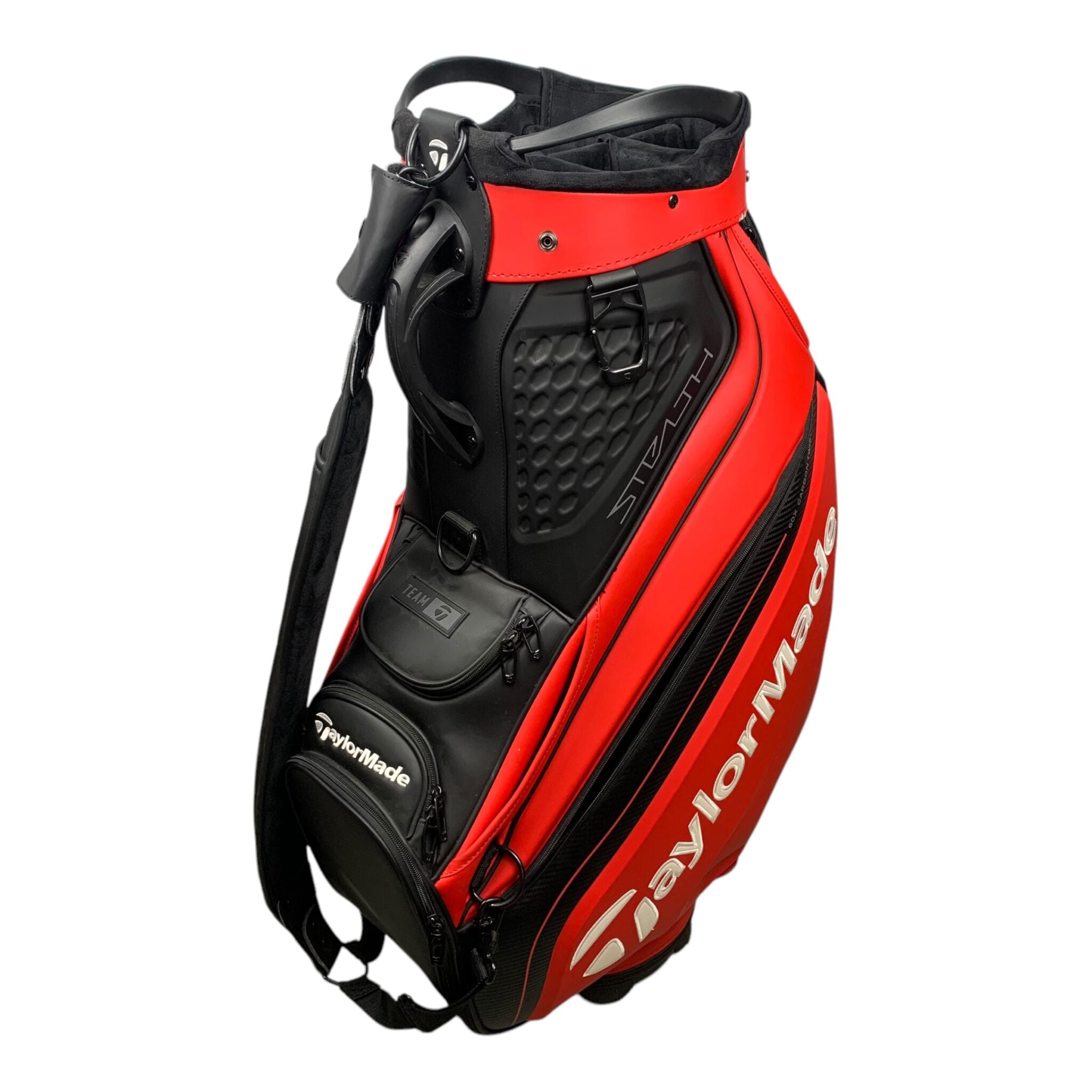 Taylormade Stealth Staffbag / Rot/Schwarz / 6 Fächer