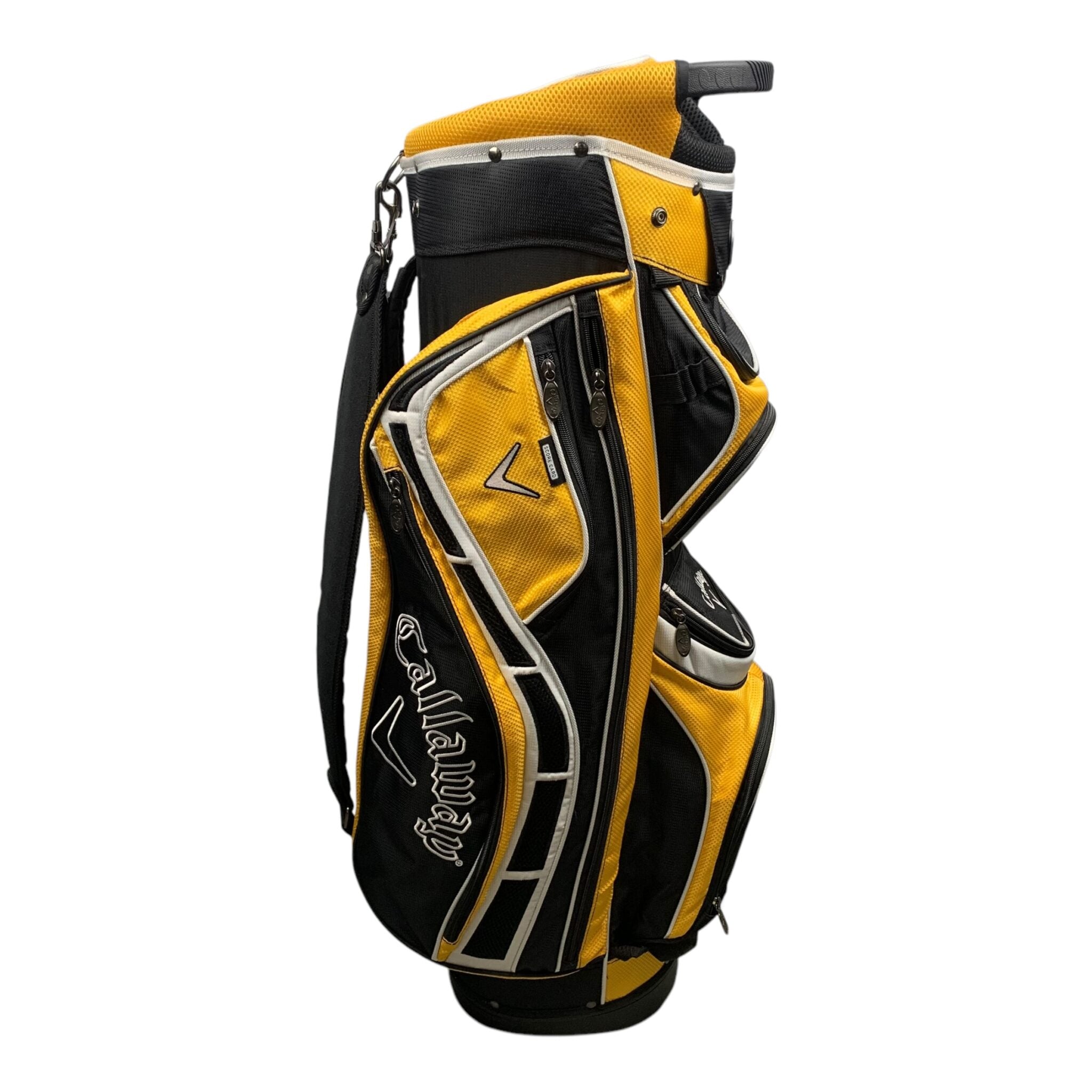 Callaway CartBag / Gelb/Schwarz / 14 Fächer