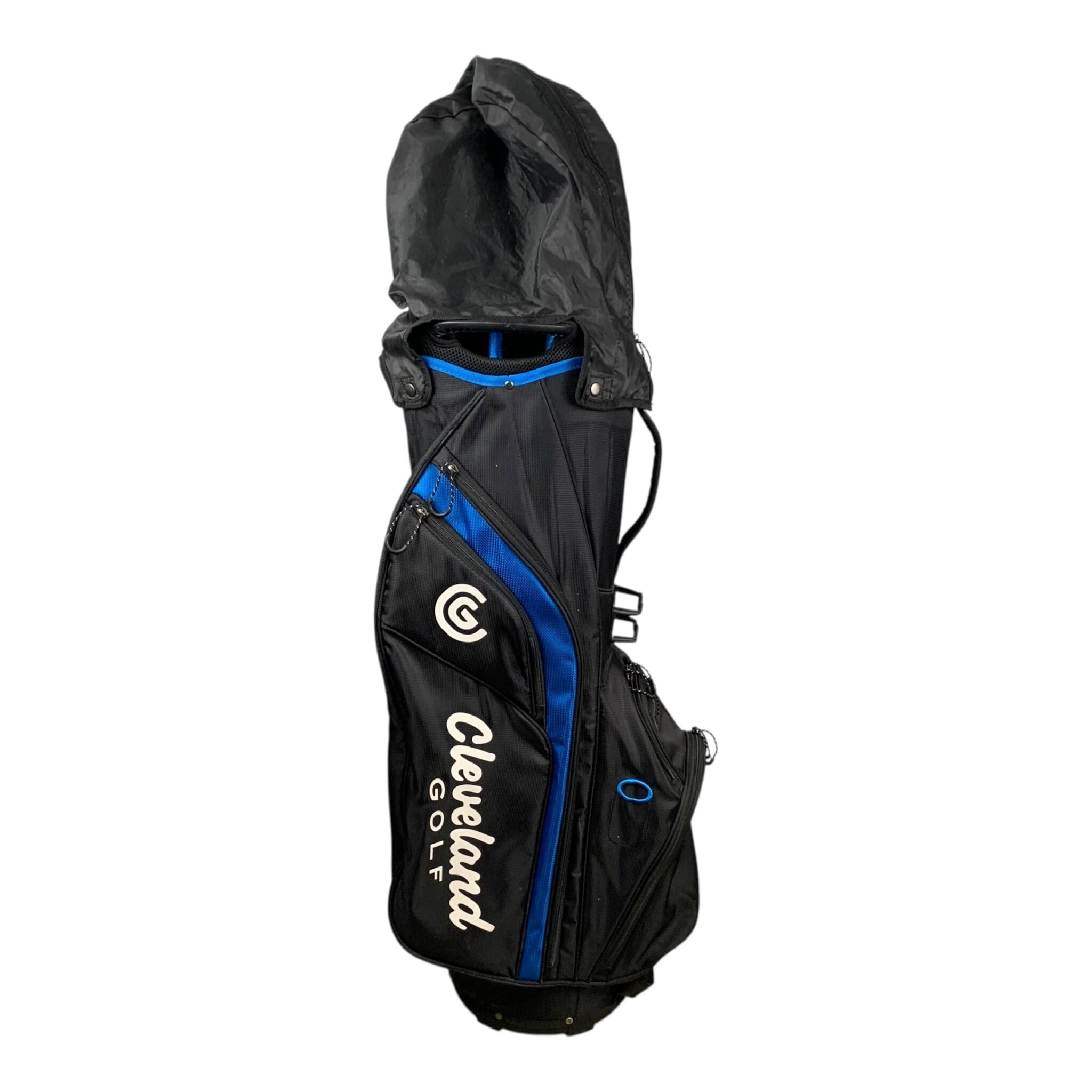 Cleveland Cartbag / Schwarz/Blau / 14-Zimmer