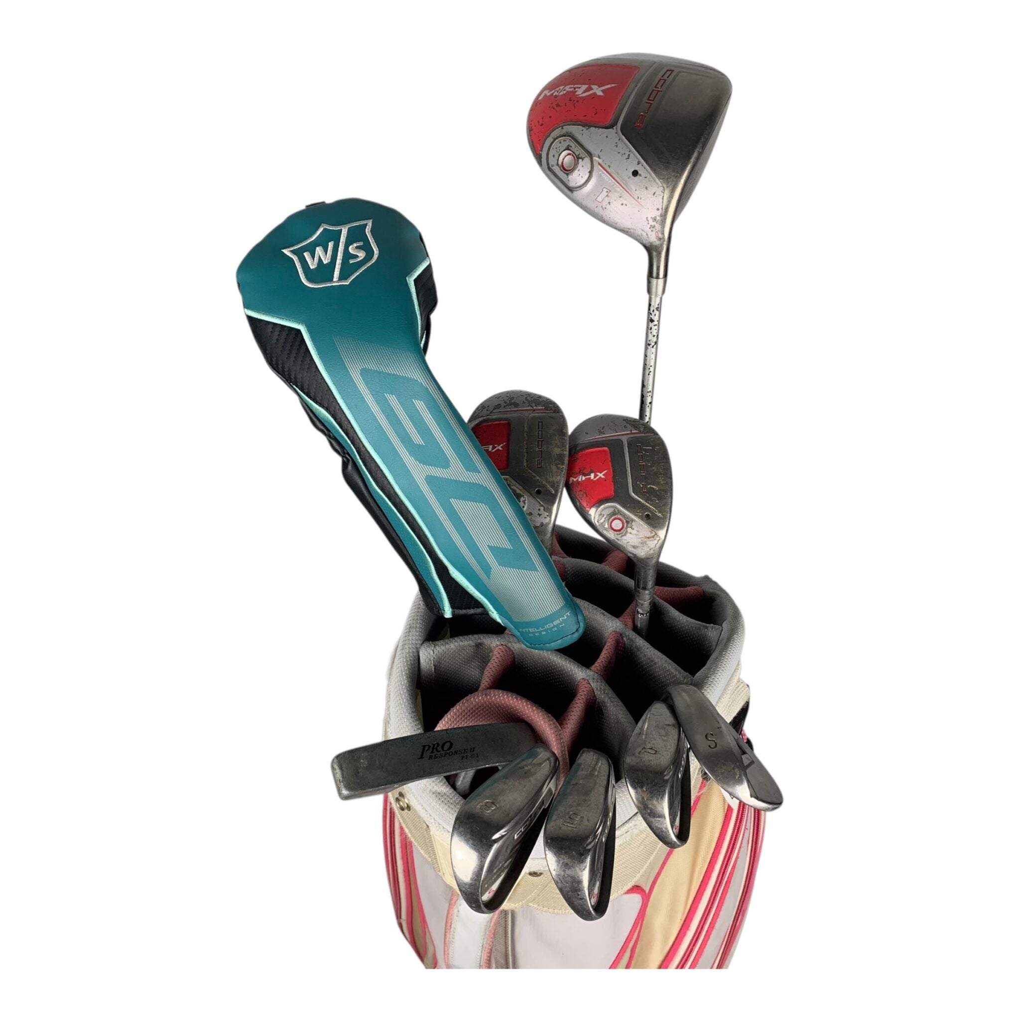 Cobra Komplettset M. Tasche / Flex Damen / Graphit