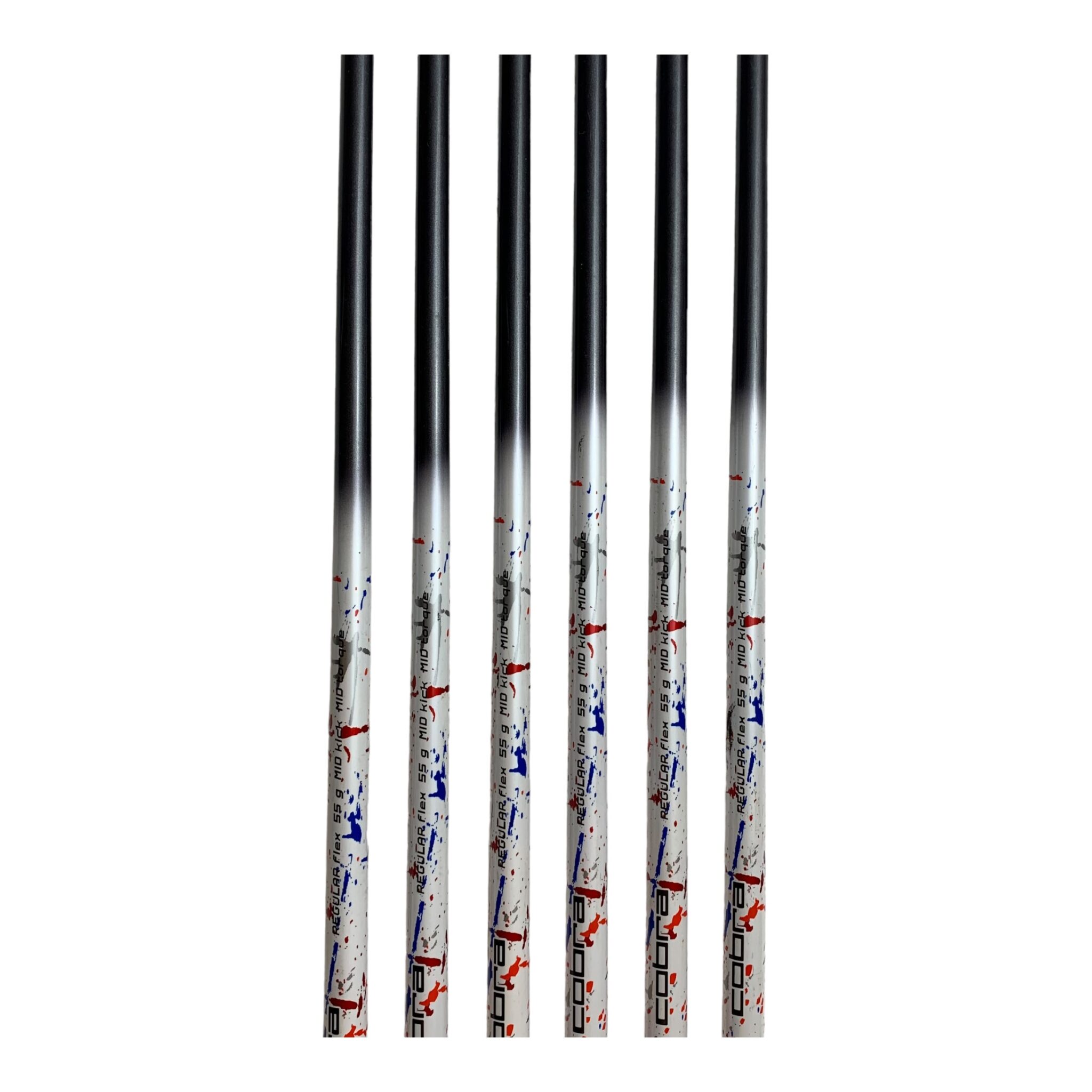 Cobra AMP Cell Eisensatz / Flex Regular / 6-PW + S / Graphit
