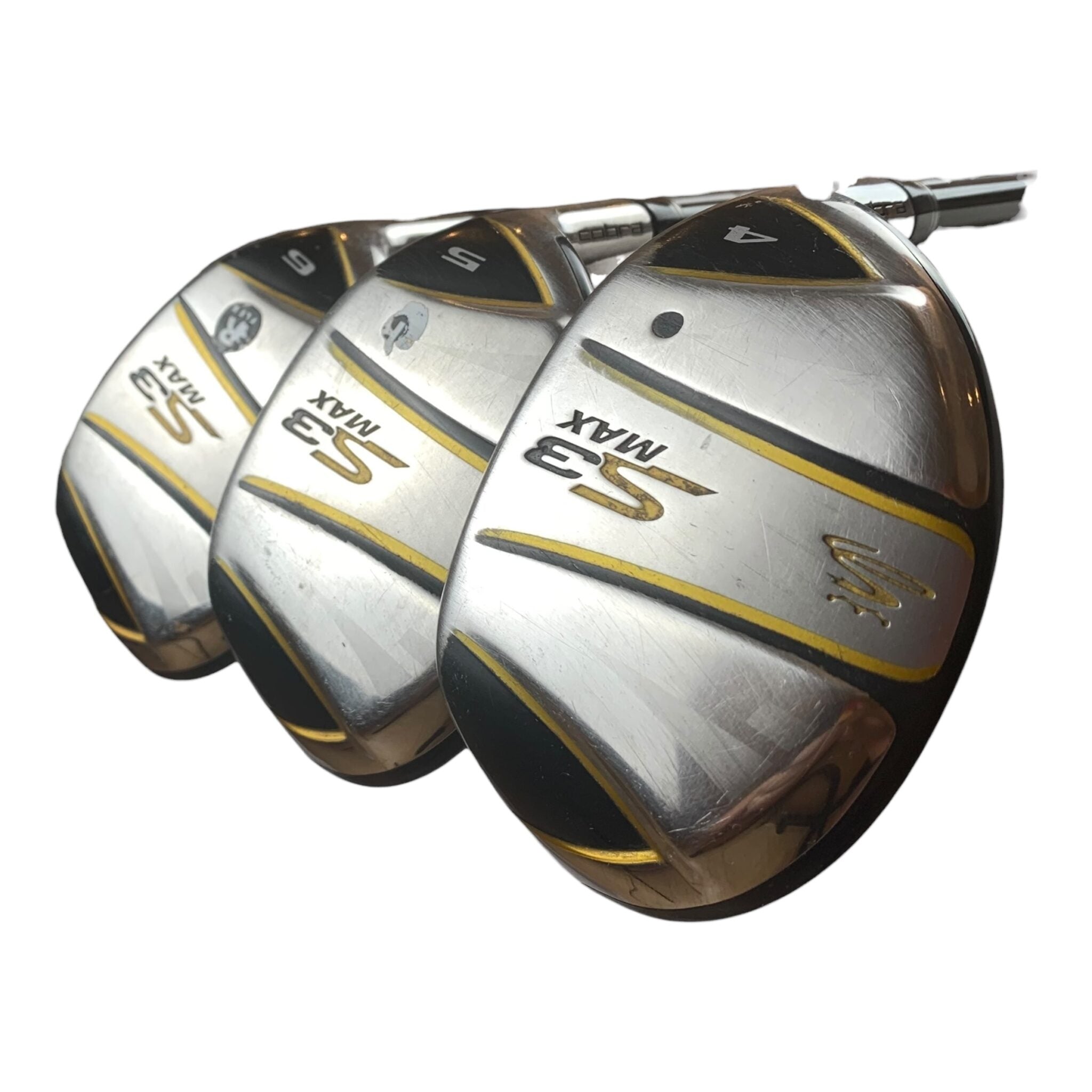Cobra S3 Max Combo Eisenset / Flex Regular / 4H+5H+6H+7-PW+S / Graphit