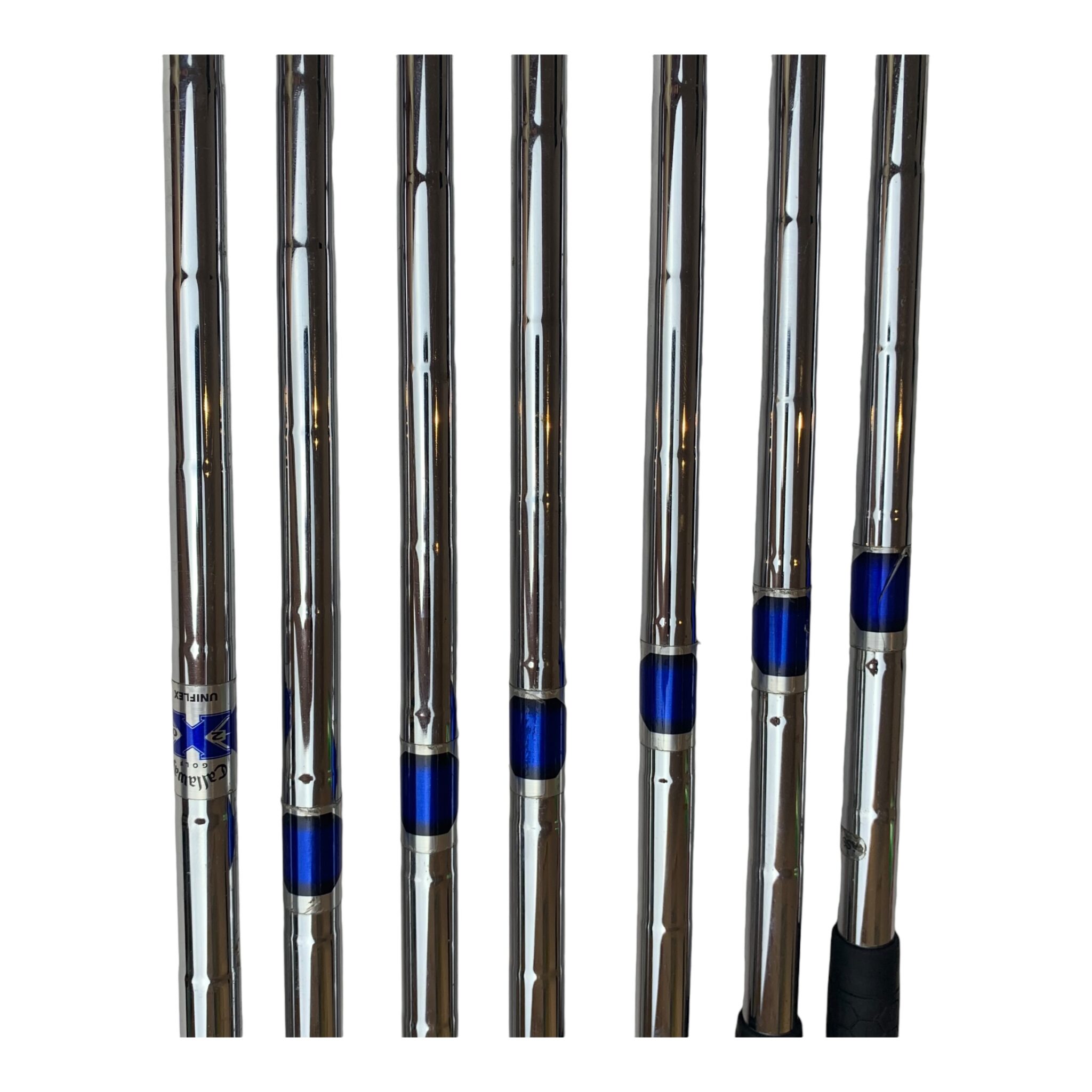 Callaway X-20 Eisenset / Flex Unisex / 4-PW + S / Stahl / Länge -0,5" (Herrenlänge)