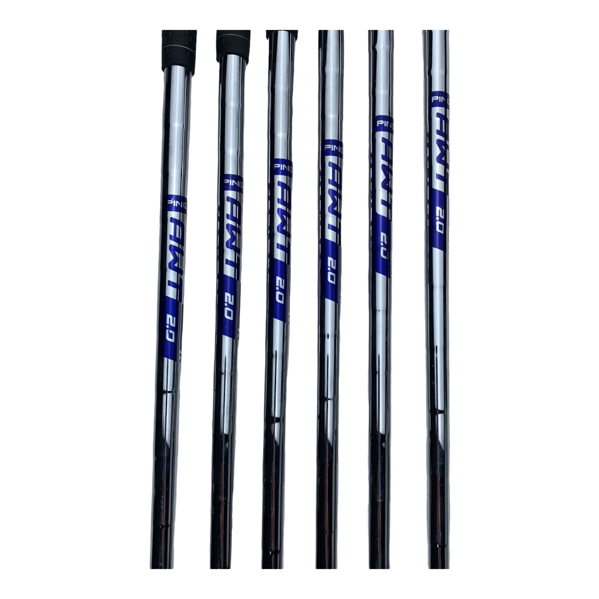 Ping i200 Eisensatz / Flex Regular - Stahl / 5-W / Orange Lie Dot