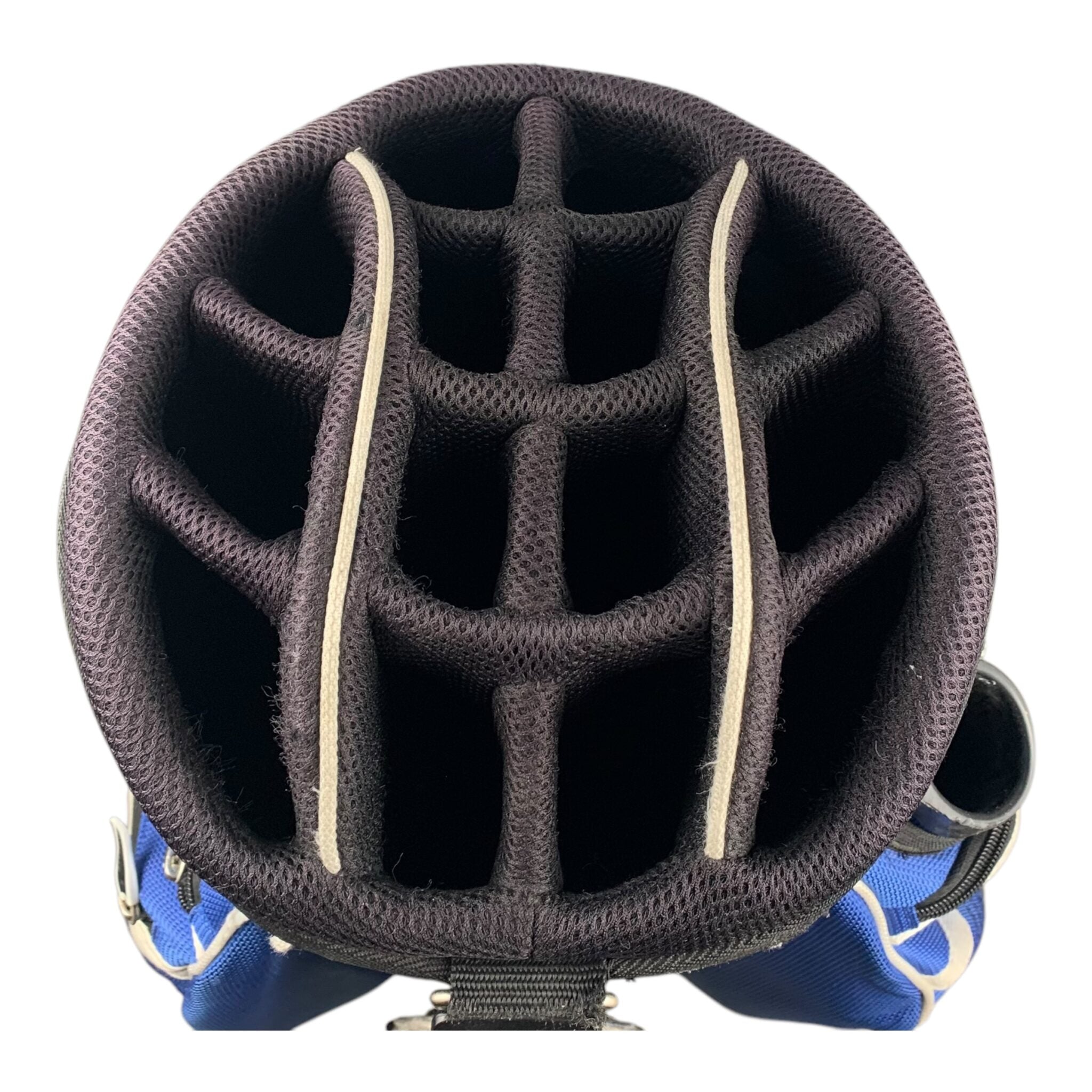 Mizuno Cartbag / Blau/Weiß / 14-fach