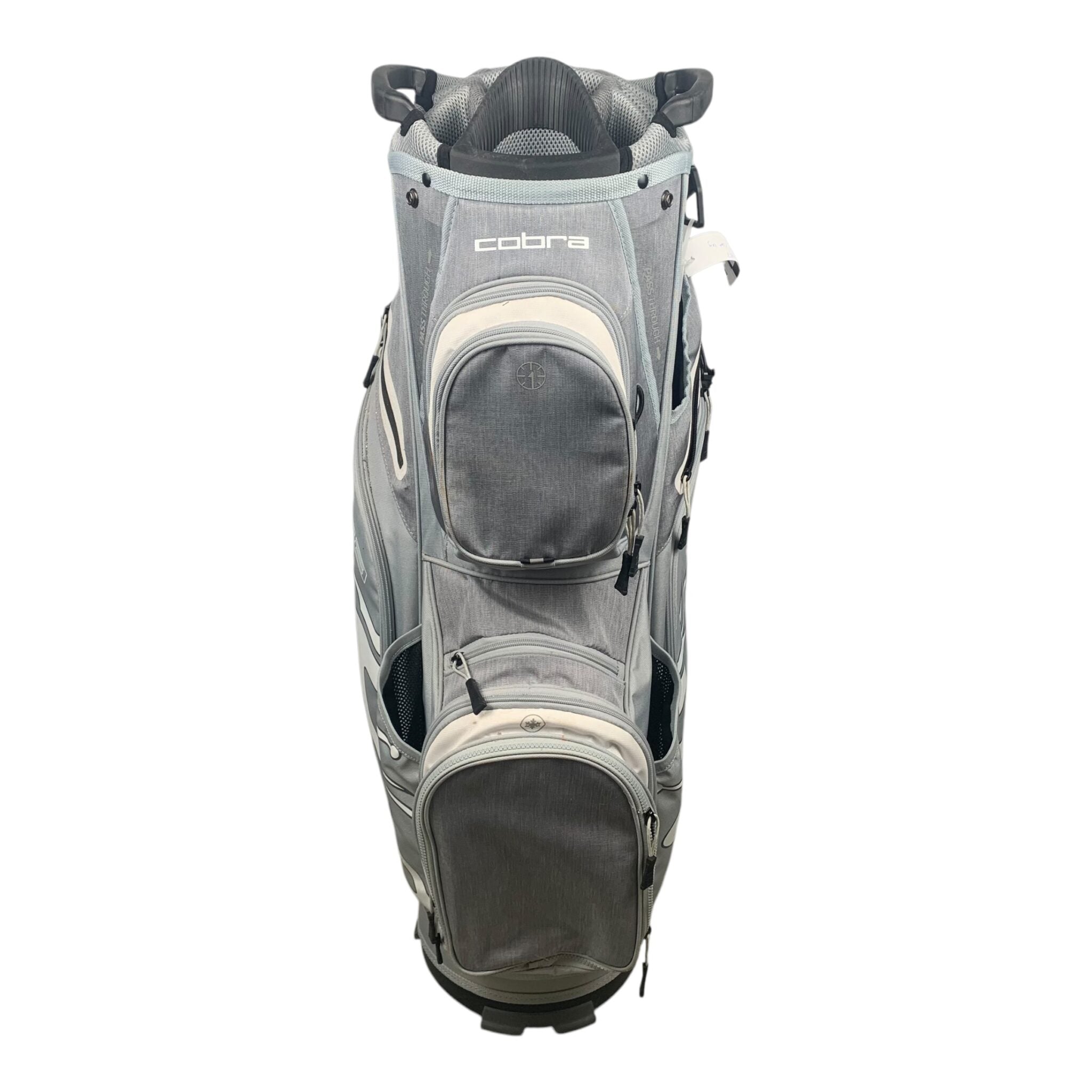 Cobra Cartbag / Weiß/Grau / 14 Fächer