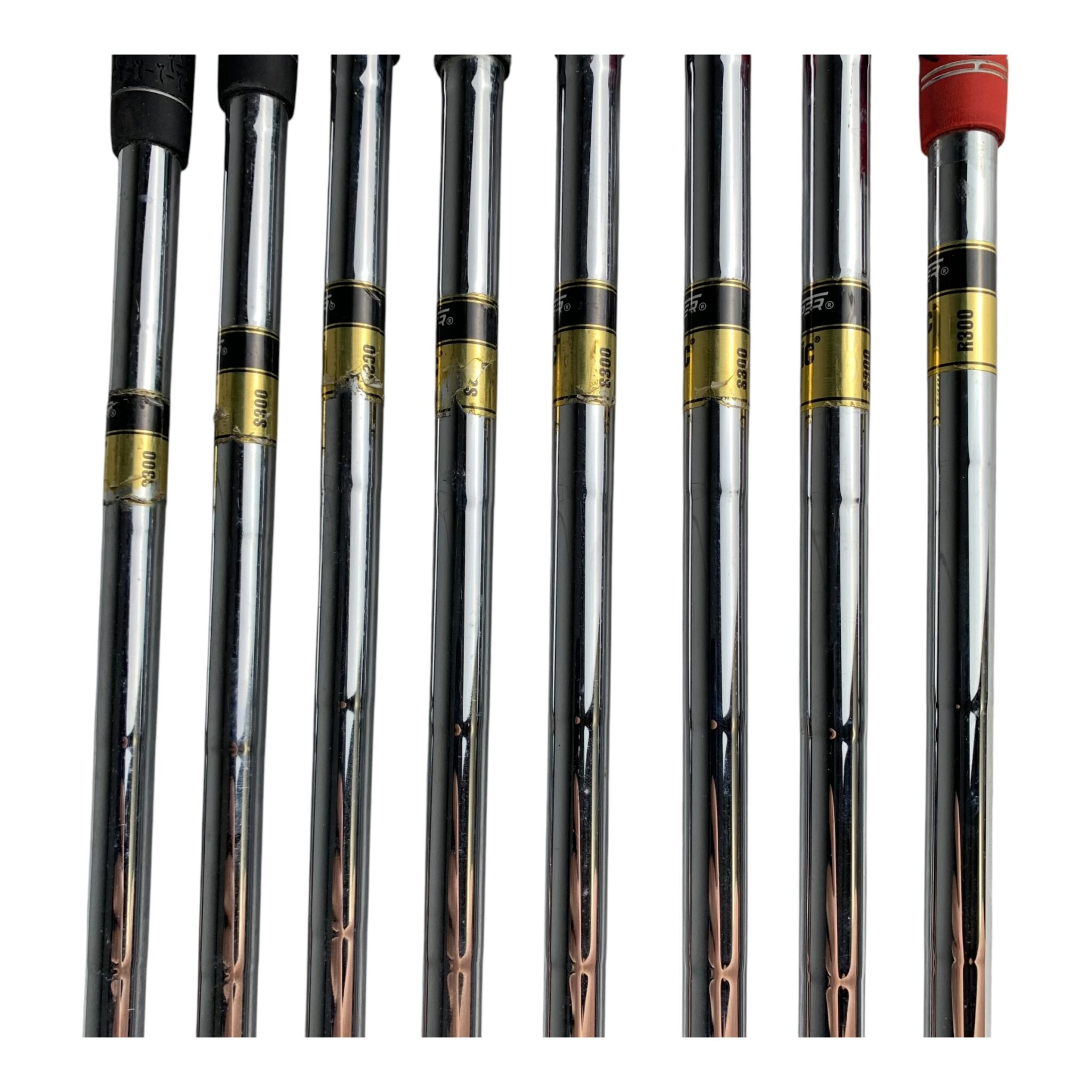 Exotics Tour Edge Forged Eisenset / Flex Stiff / 3-PW / Stahl