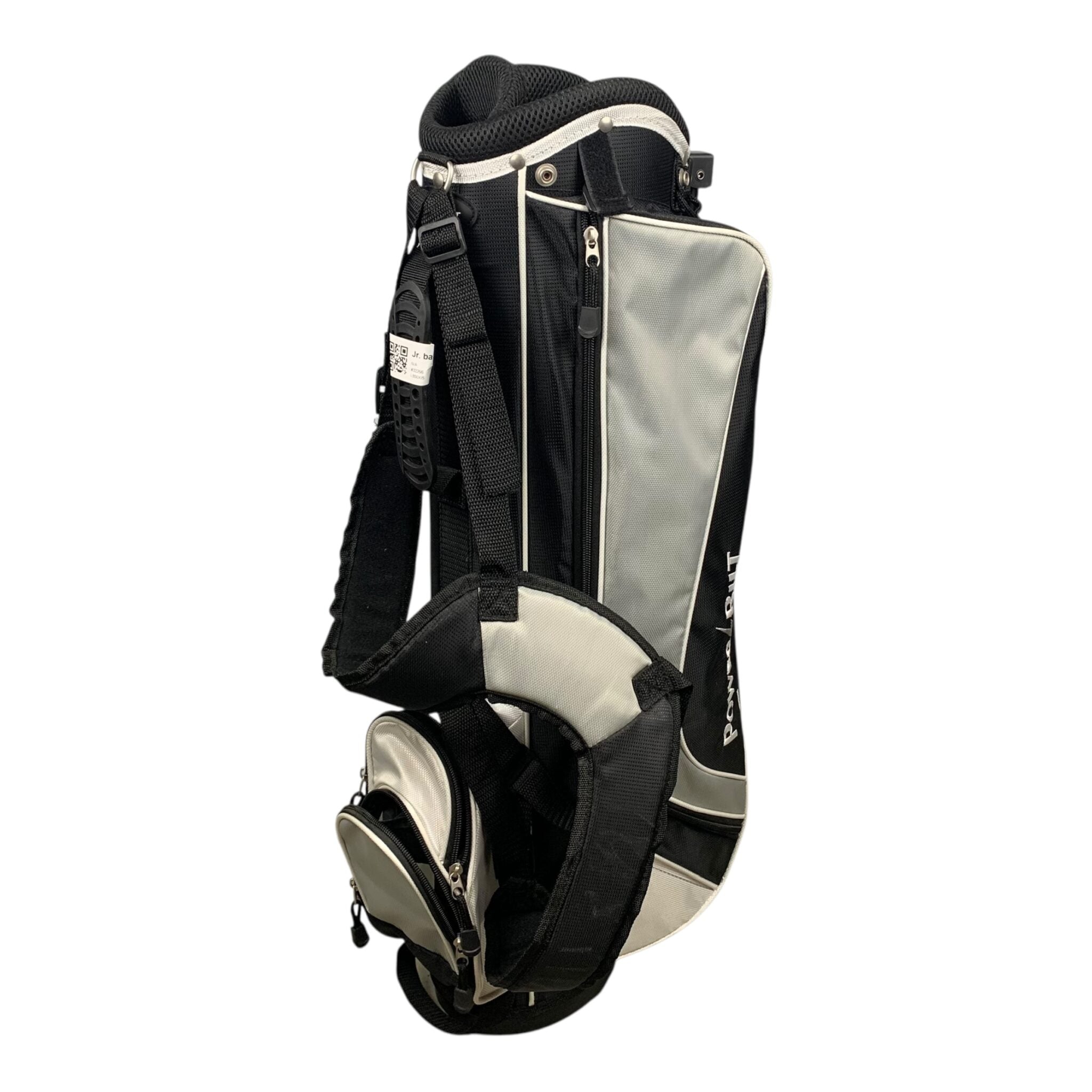 PowerBilt Junior Tasche / Schwarz/Grau / 5-Fächer