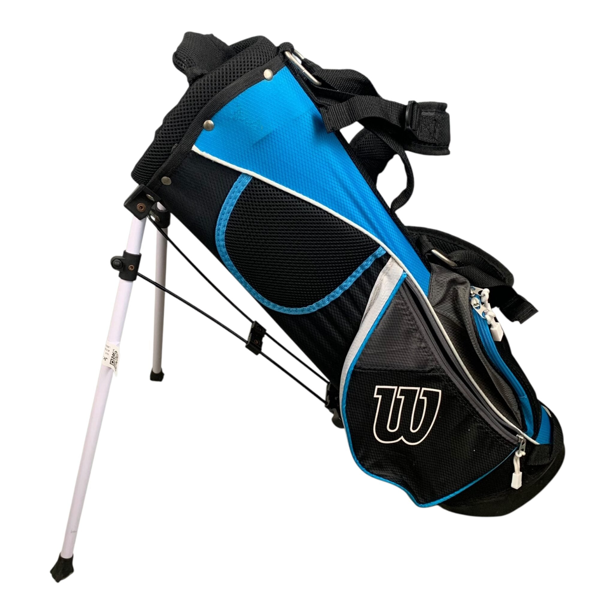 Wilson Junior Bag / Schwarz/Blau / 4-Rum