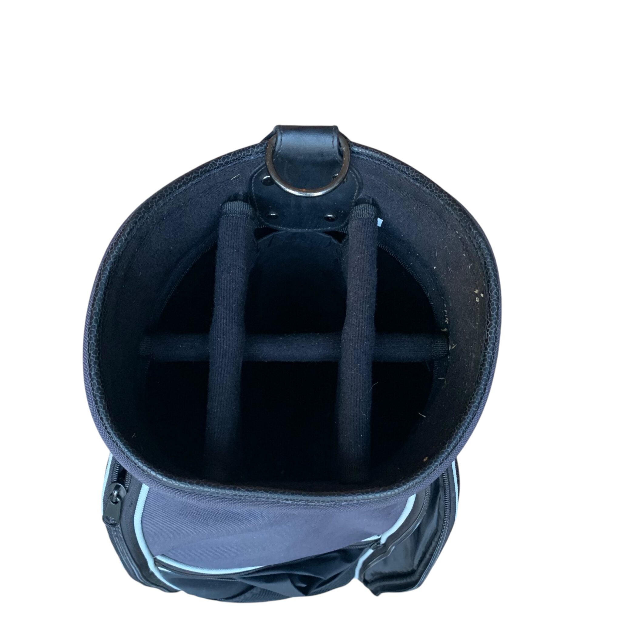 Ozone Golf Cartbag / Blau / 6 Fächer / Mit Regenschutz