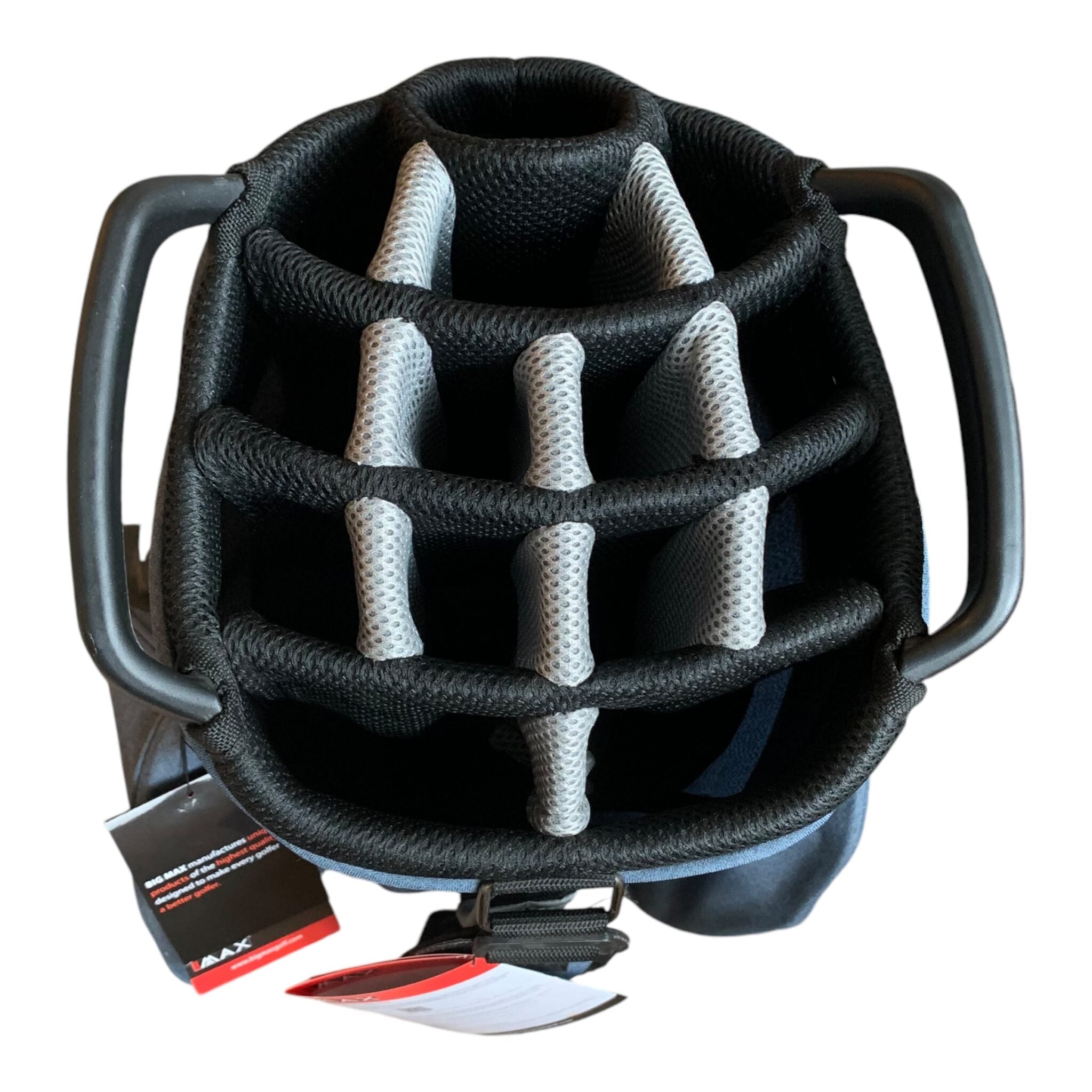Big Max Aqua Prime / Marineblaue Tasche / 6 Fächer / Mit Regenschutz