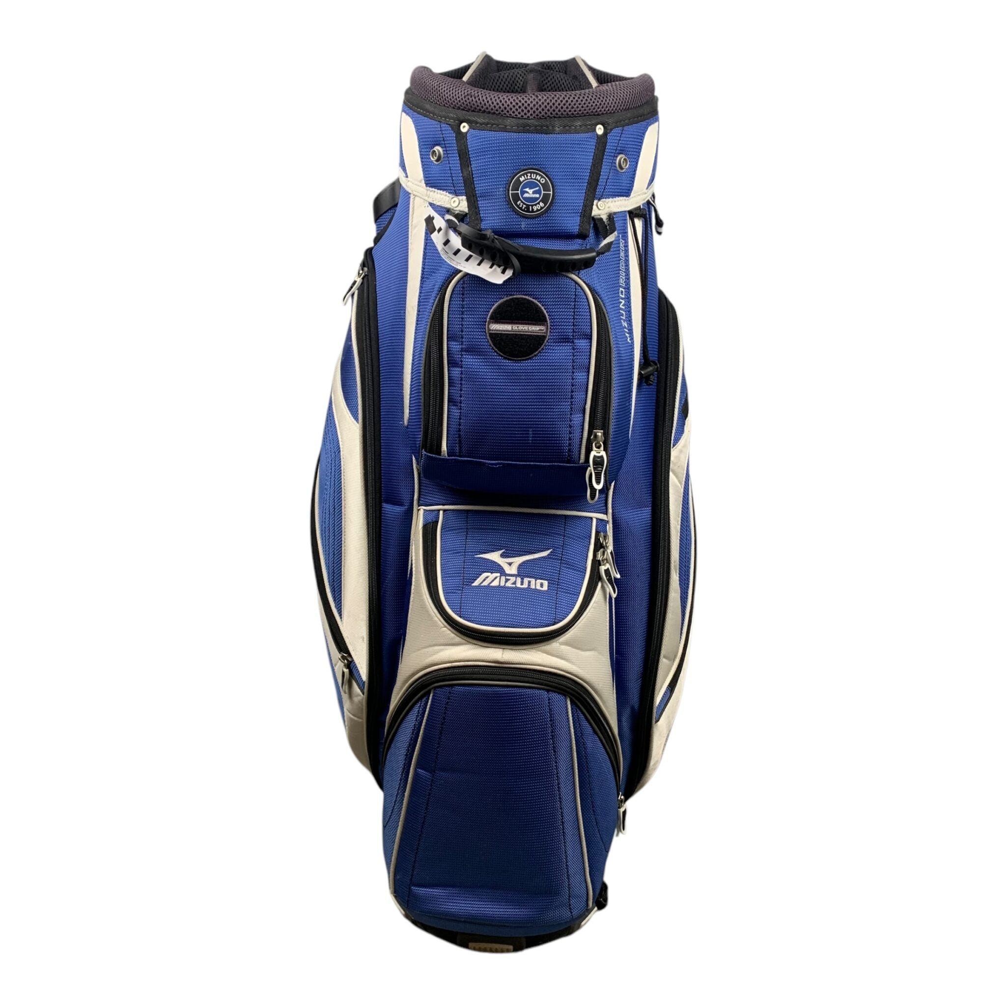 Mizuno Cartbag / Blau/Weiß / 14-fach