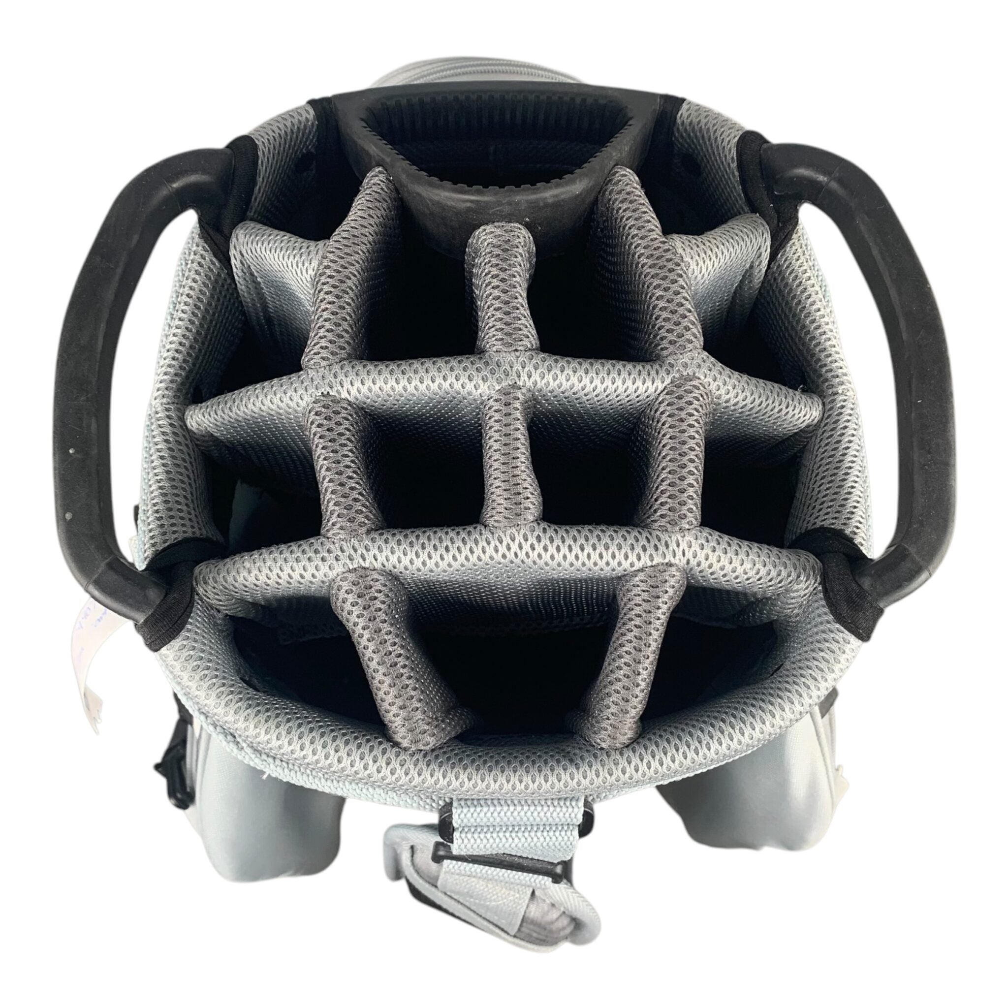 Cobra Cartbag / Weiß/Grau / 14 Fächer