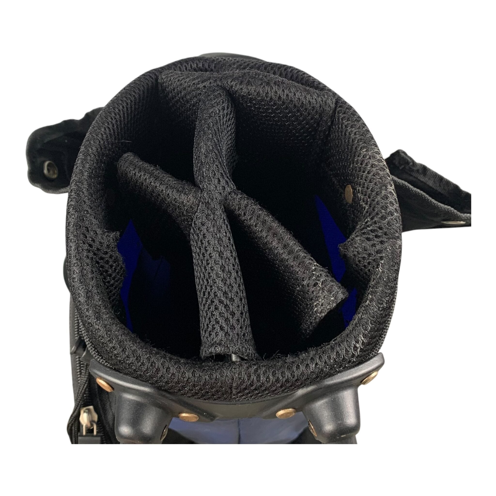 Golf Copenhagen StandBag / Schwarz/Blau / 5 Fächer