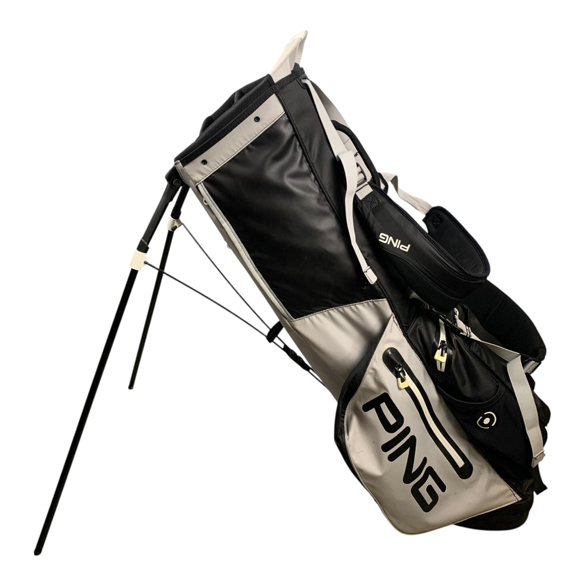 Ping Hoofer Monsoon Standbag / Grau/Schwarz / 5-Raum