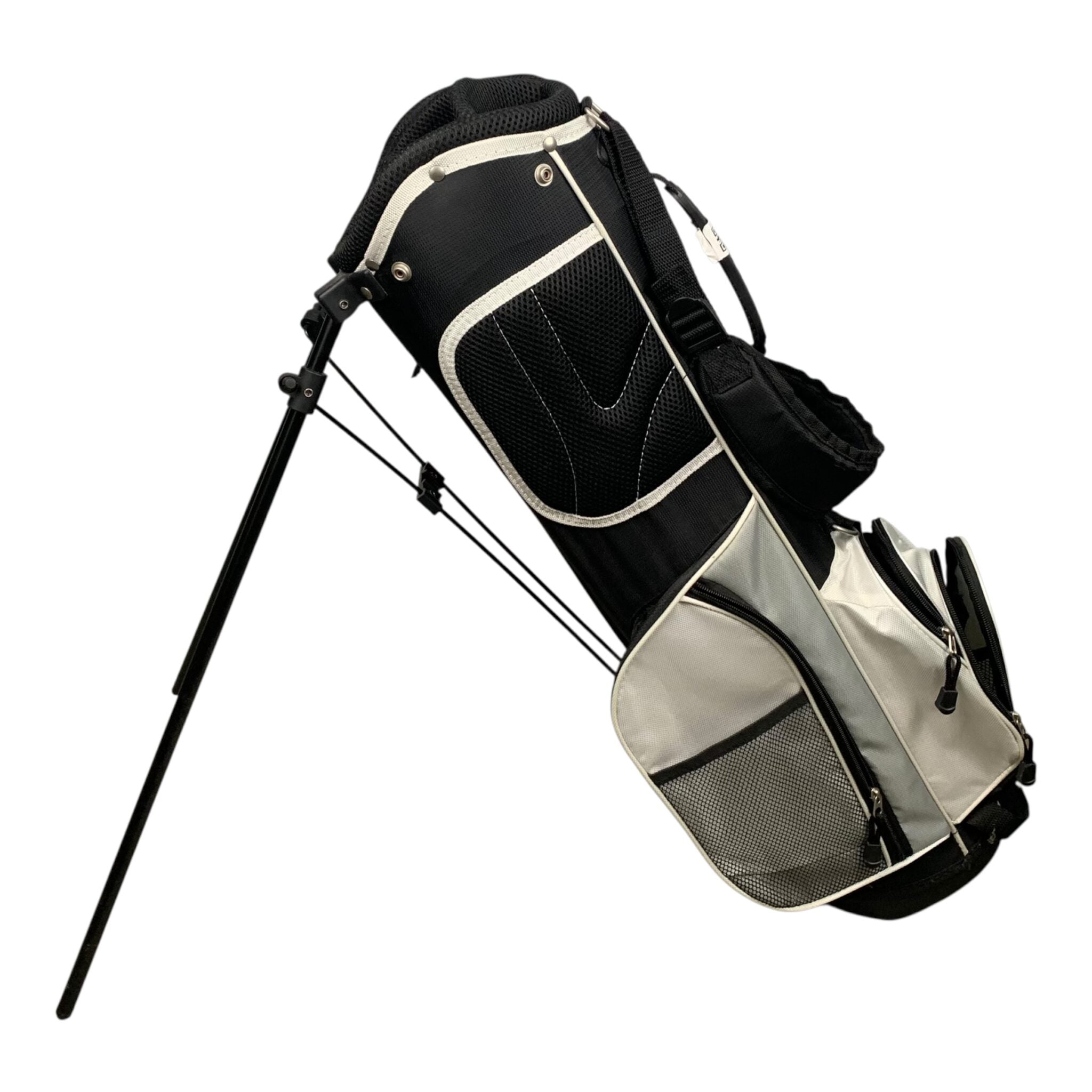 PowerBilt Junior Tasche / Schwarz/Grau / 5-Fächer