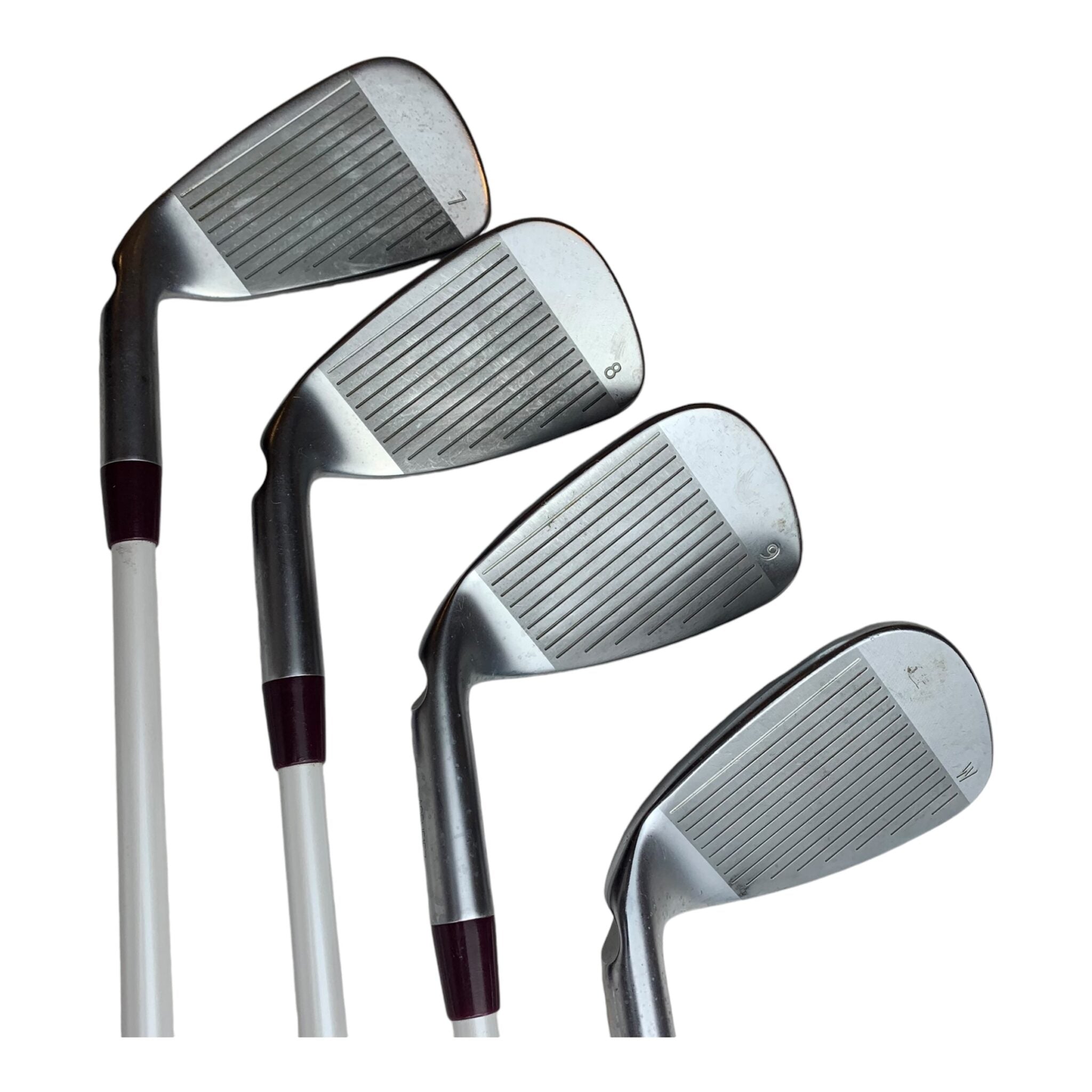 Ping G Le2 Eisenset / Flex Damen (UltraLight) / 7-PW / Graphit / Orange Lie Dot (2 Flat)